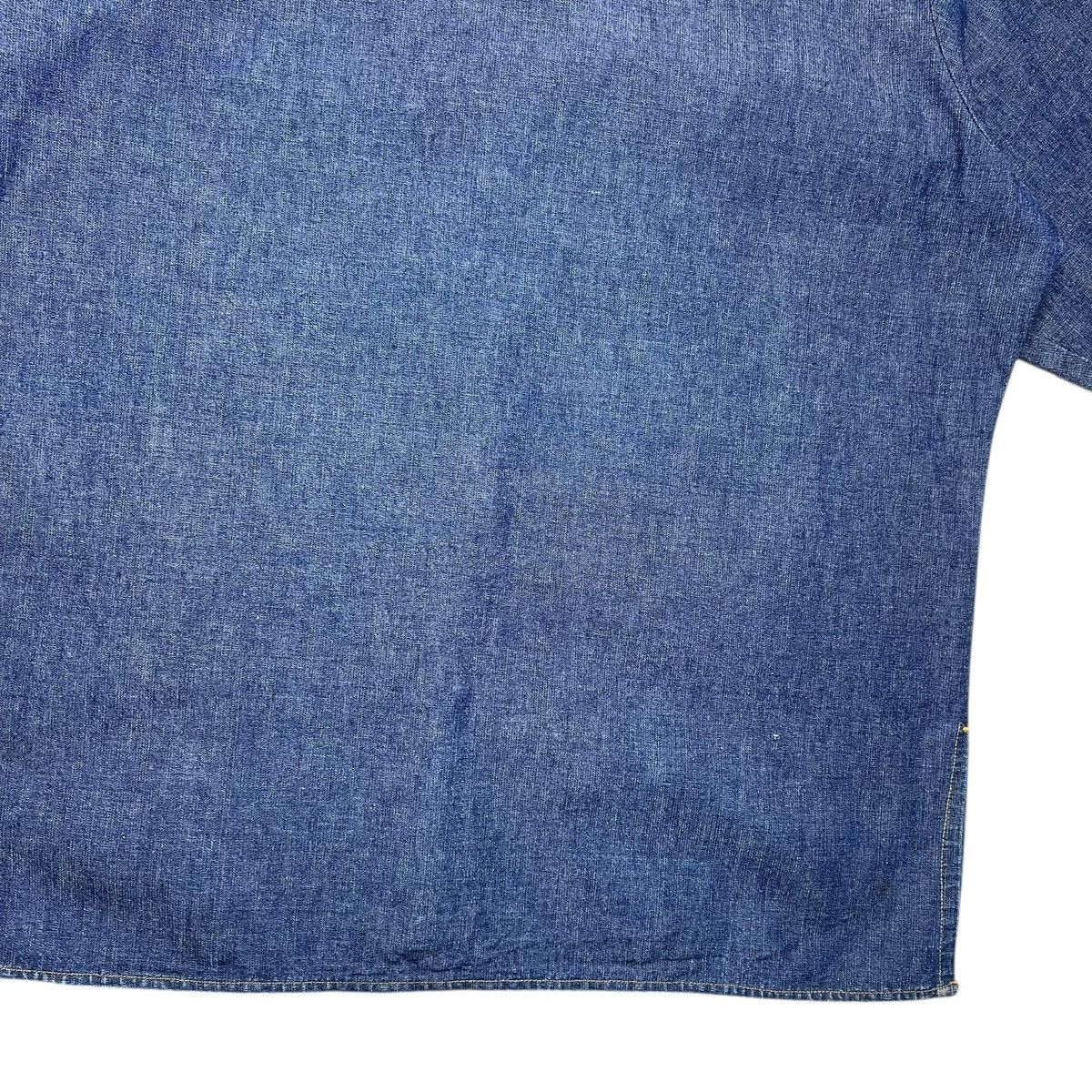 Levi's 1970s Levi’s Orange Tab Denim Button Up Long Sleeve Shirt Size US XL / EU 56 / 4 - 13 Thumbnail