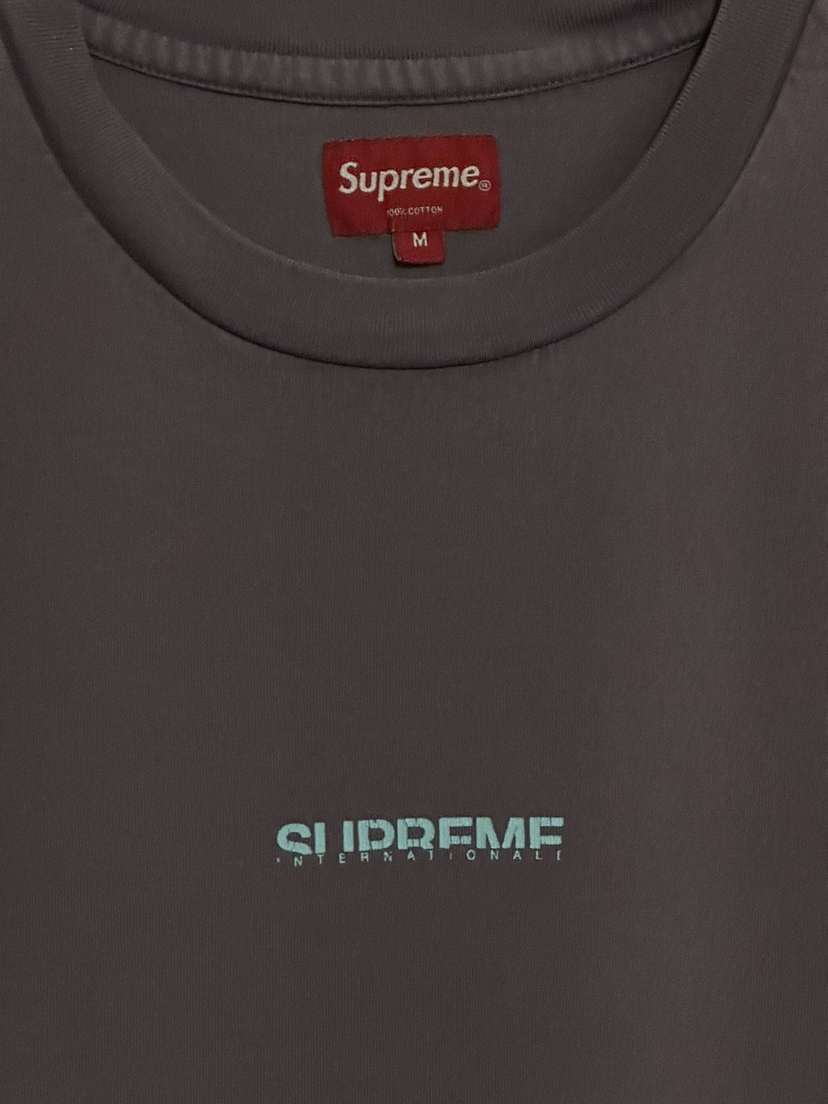 Supreme Supreme Internationale S/S Top Tee Size US M / EU 48-50 / 2 - 2 Thumbnail