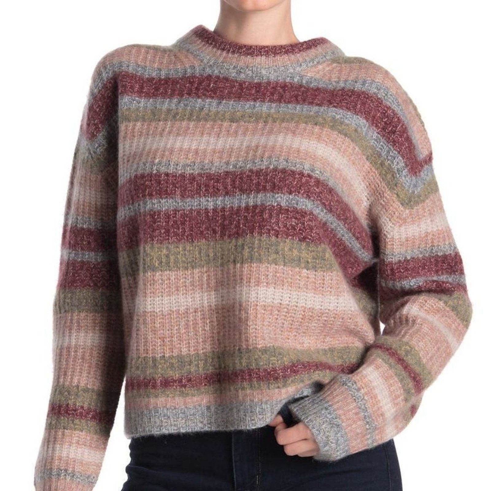 360Cashmere Striped Wool & Cashmere Sweater from 360 Cashmere Size S / US 4 / IT 40 - 7 Thumbnail