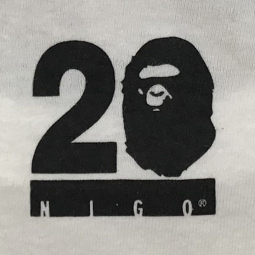 Bape 2013 BAPE NOWHERE 20th Anniversary NIGO Model T-shirt APE Size US M / EU 48-50 / 2 - 4 Thumbnail