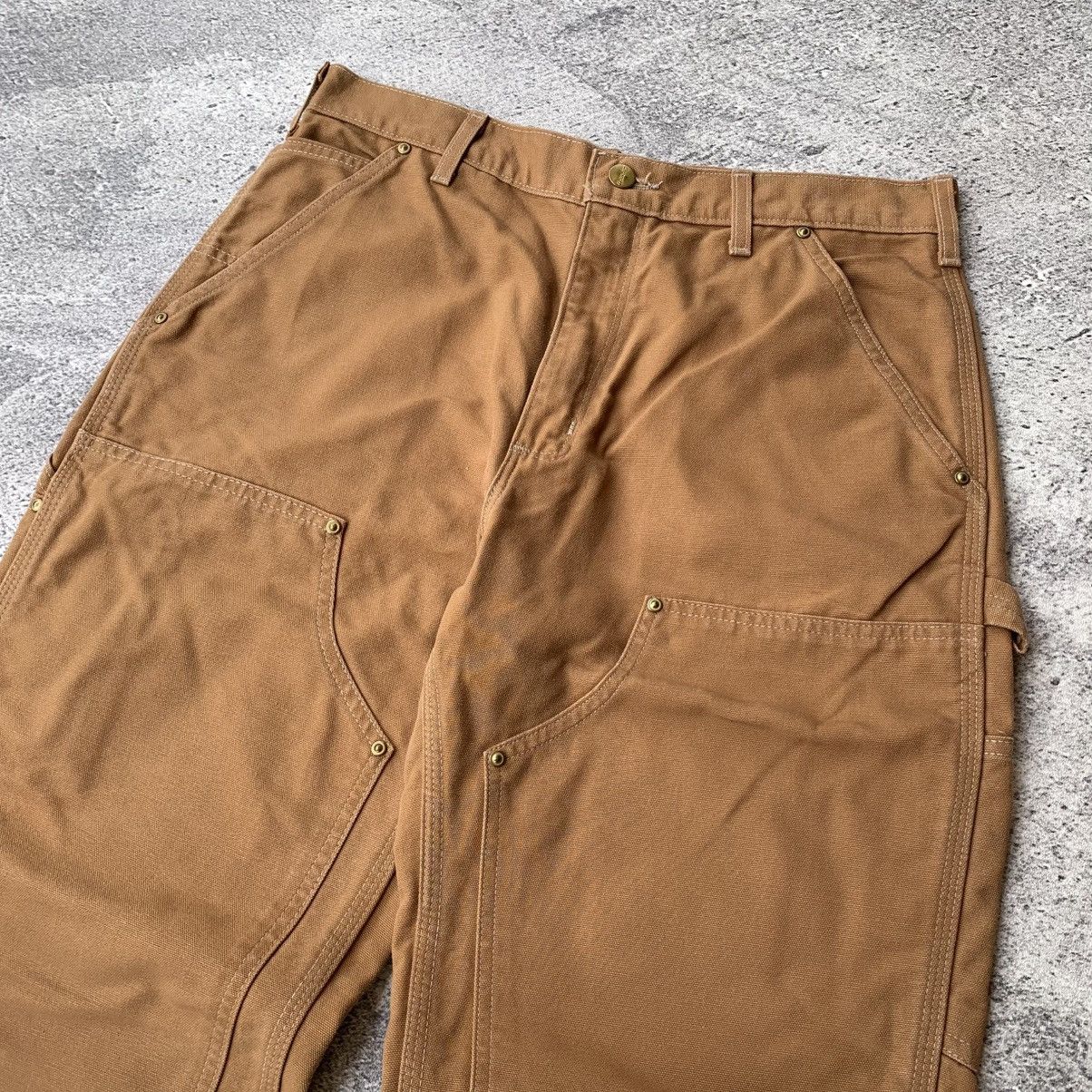 Carhartt Carhartt Double Knee Pants Brown Size US 33 - 6 Thumbnail
