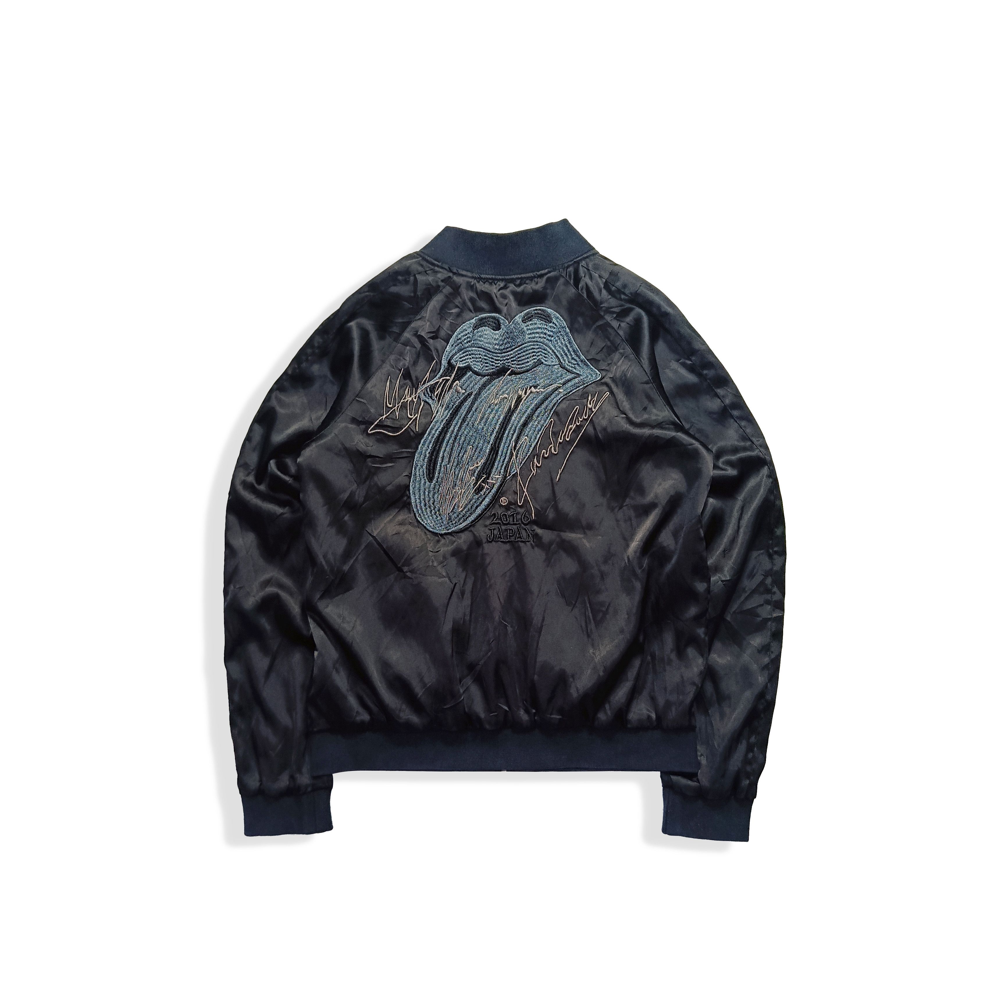 Rolling Stones Japan Reversible Silk Sukajan Jacket