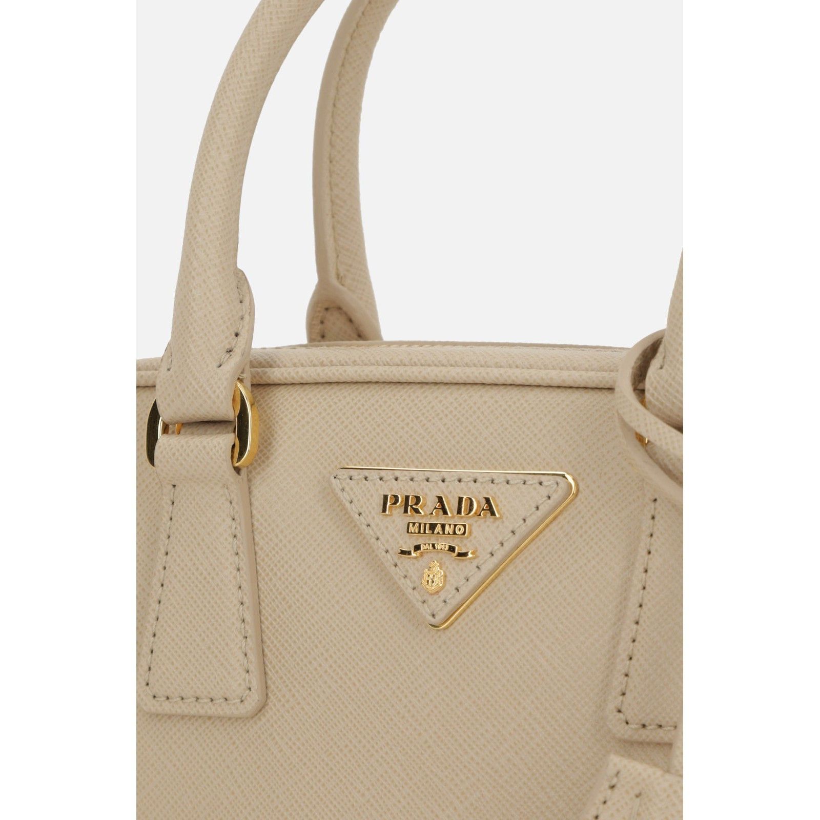 Prada PRADA Galleria Mini Travertine Top Handle Bag New & Authenti Size ONE SIZE - 4 Thumbnail