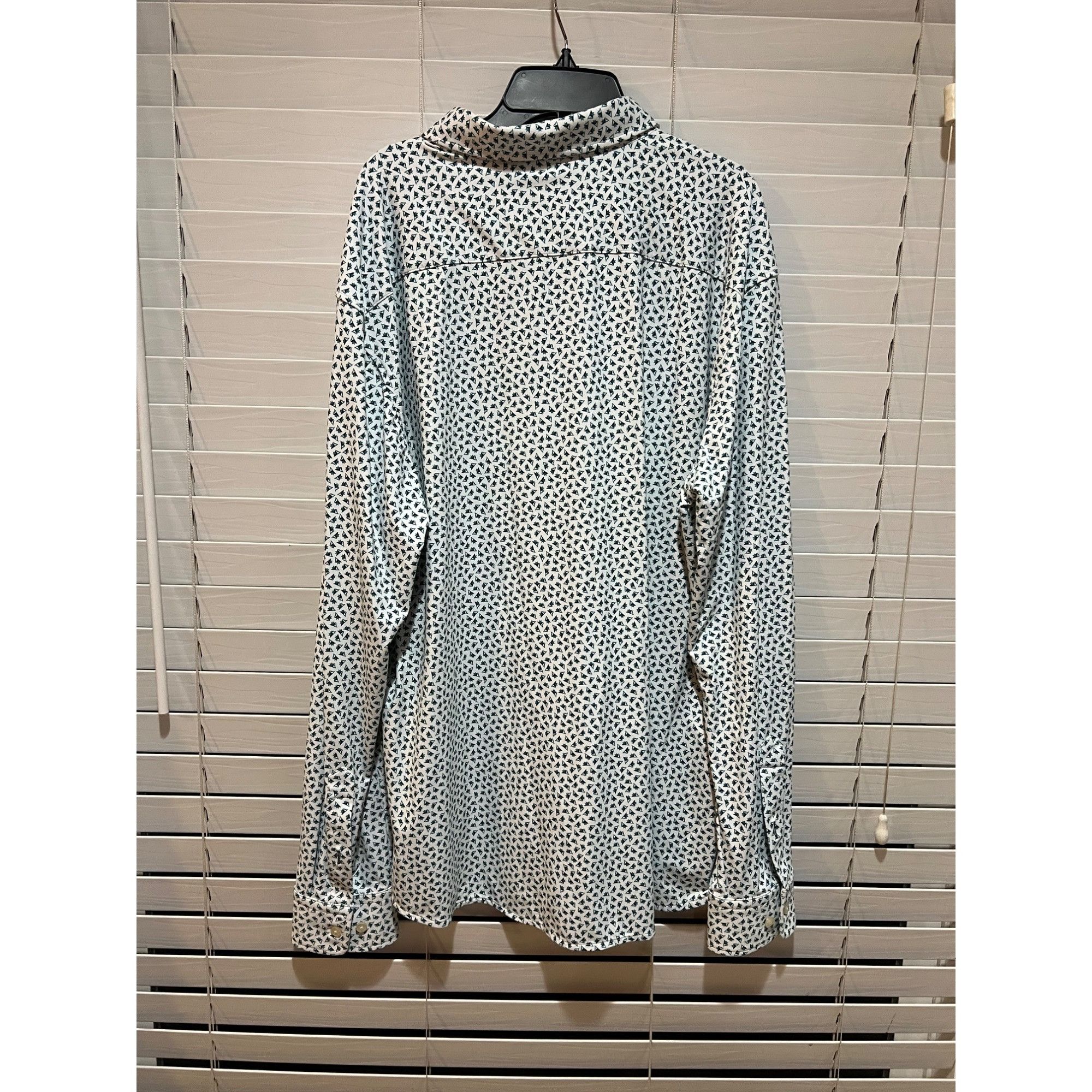 Hugo Boss Hugo Boss Performance Long Sleeve Button Up Shirt - Size XXL Size US XXL / EU 58 / 5 - 5 Thumbnail