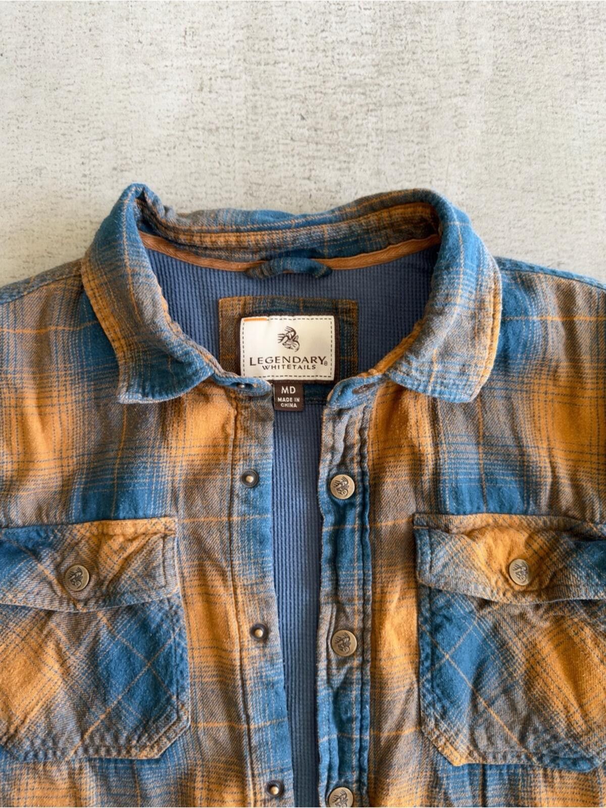 Other Legendary Whitetails / Thermal Flannel Jacket / Blur Orange Size US M / EU 48-50 / 2 - 4 Thumbnail