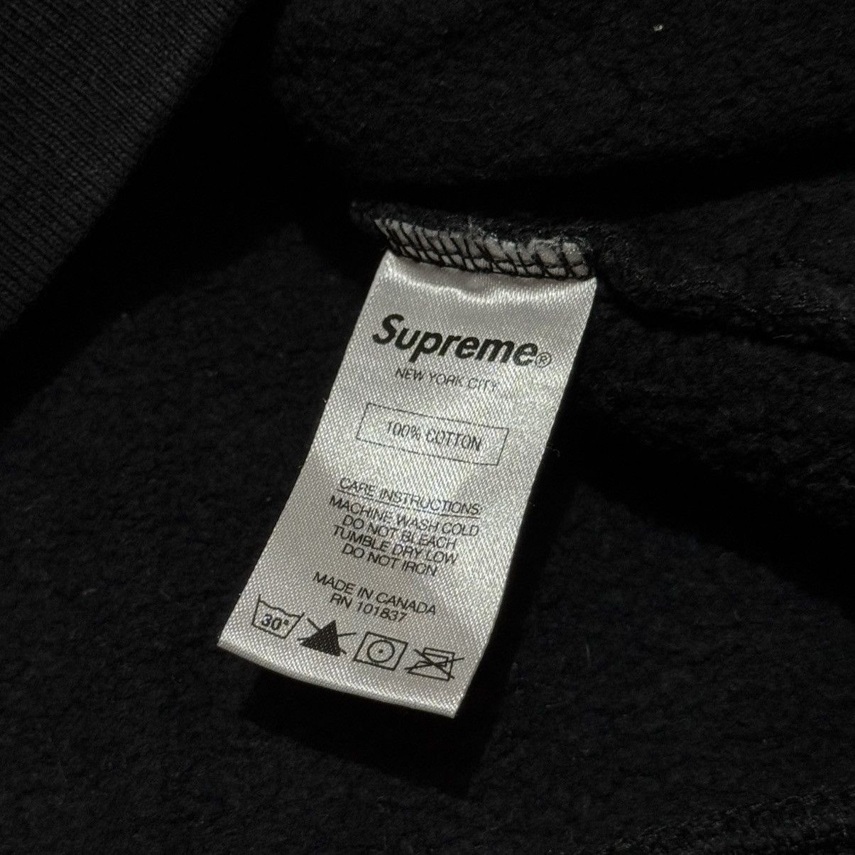 Supreme Supreme Vertical logo sweatshirt Size US L / EU 52-54 / 3 - 7 Thumbnail