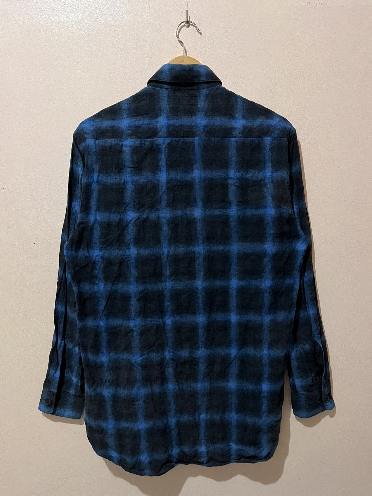 Saint Laurent Paris Saint Laurent Paris - Hedi Slimane - S/S’16 - Plaid Shirt Size US L / EU 52-54 / 3 - 8 Thumbnail