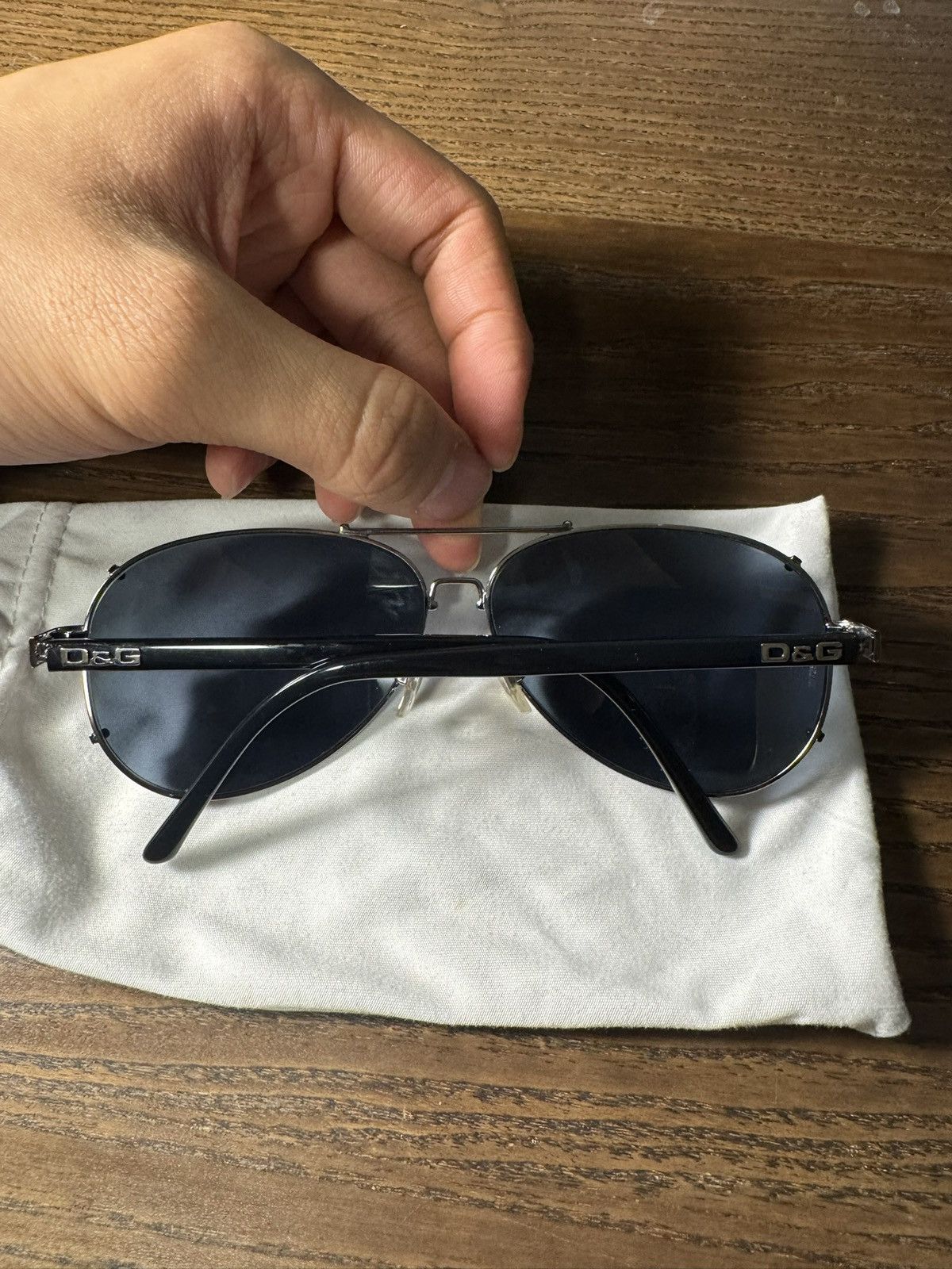 Dolce & Gabbana Dolce & Gabbana Aviators Size ONE SIZE - 14 Thumbnail