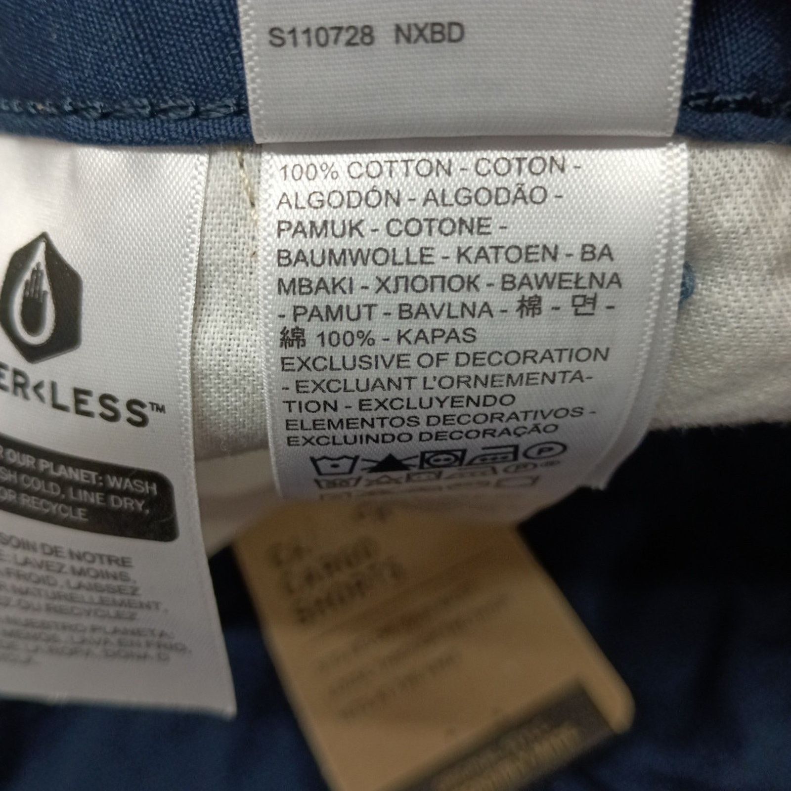 Levi's Levi's Carrier Cargo Shorts Men's Size 42 Navy Blue Rip Stop Size US 42 / EU 58 - 4 Thumbnail