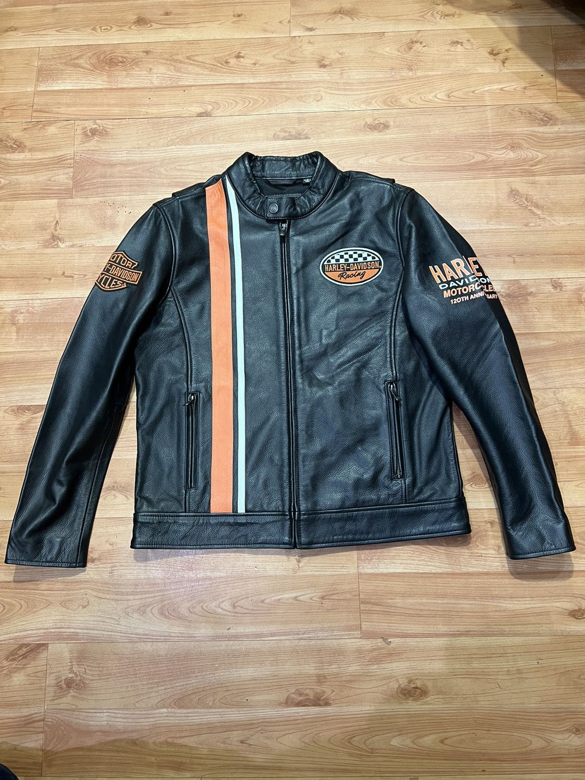 Harley Davidson Harley Davison leather jacwet Size US M / EU 48-50 / 2 - 1 Thumbnail