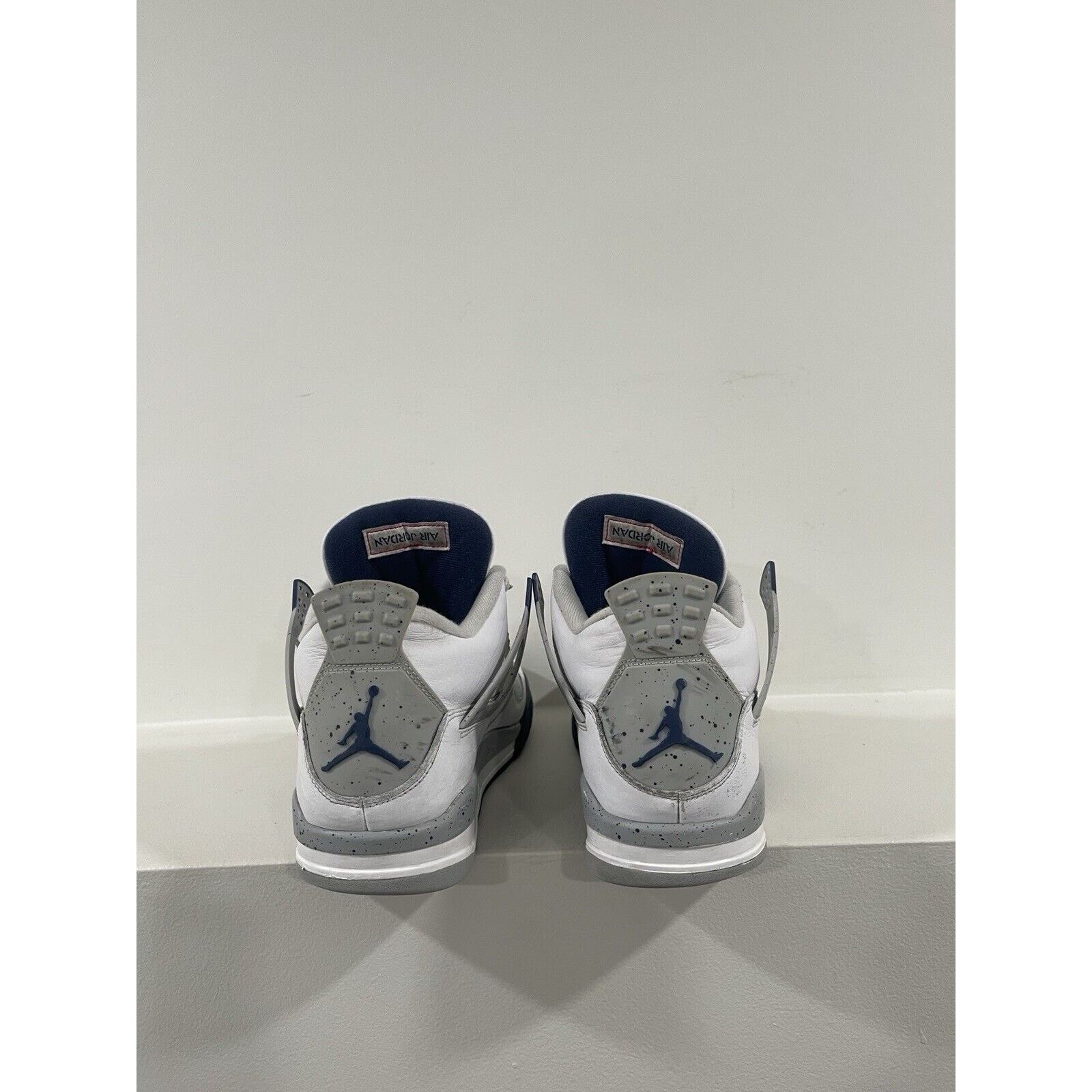 Jordan Brand Size 10.5 - Jordan 4 Retro Mid Midnight Navy Size US 10.5 / EU 43-44 - 3 Thumbnail