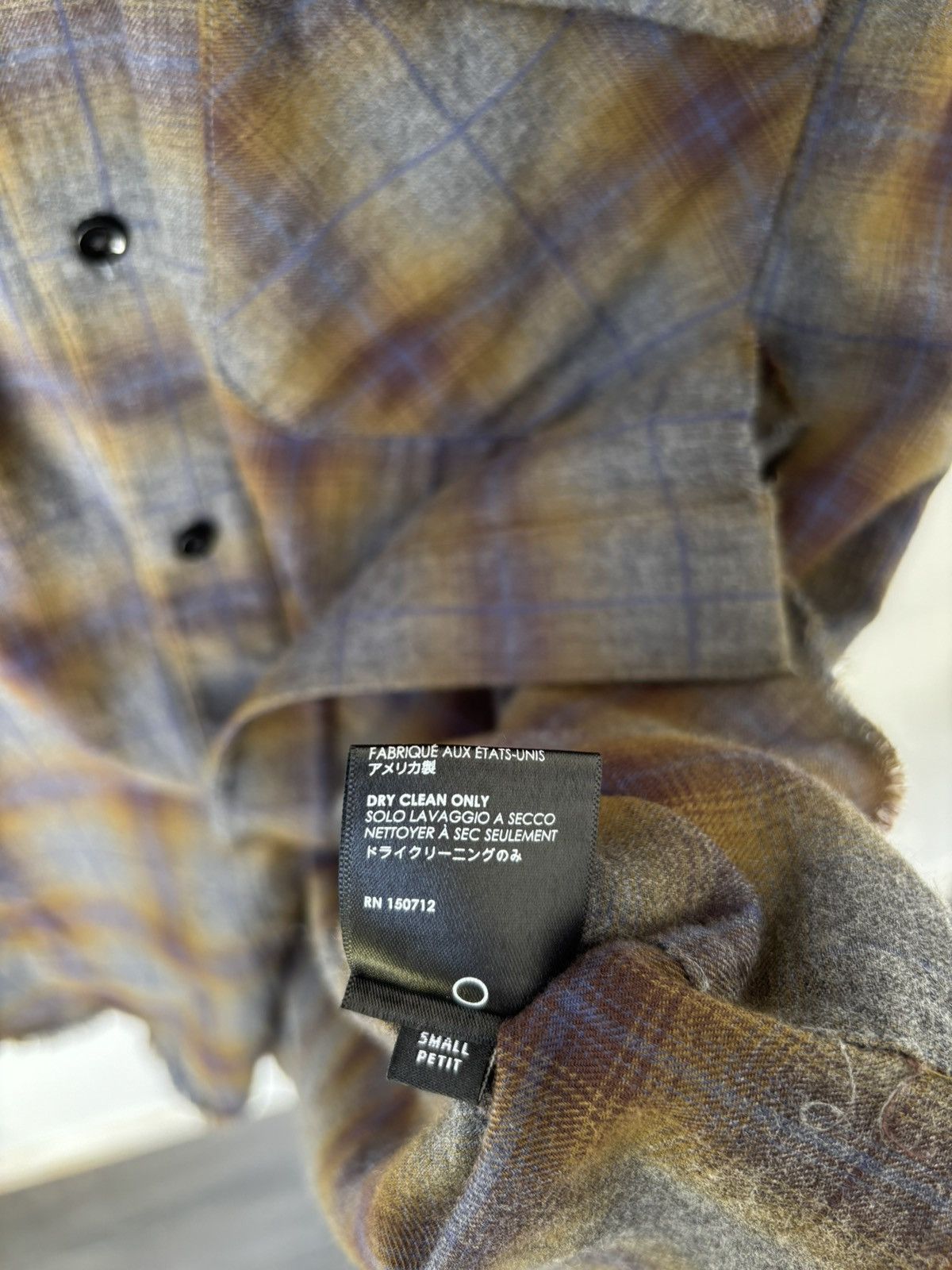 Amiri Amiri Flannel Size US S / EU 44-46 / 1 - 7 Thumbnail