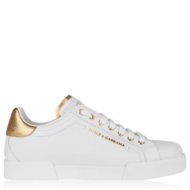 o1g2r1mq0324 Trainers in Bianc & Gold