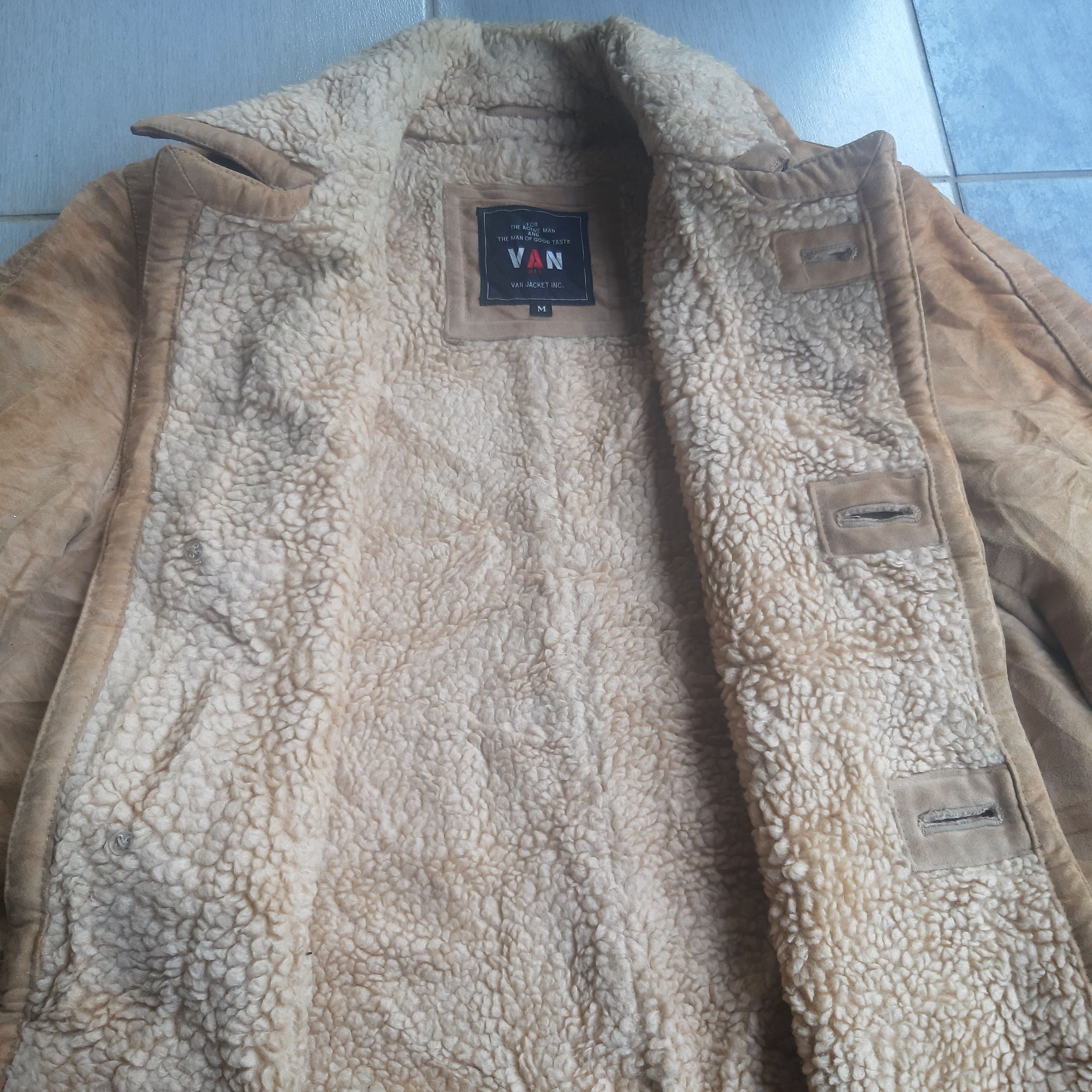 Van Vintage Van Sherpa Velvet Long Jacket Size US M / EU 48-50 / 2 - 5 Thumbnail