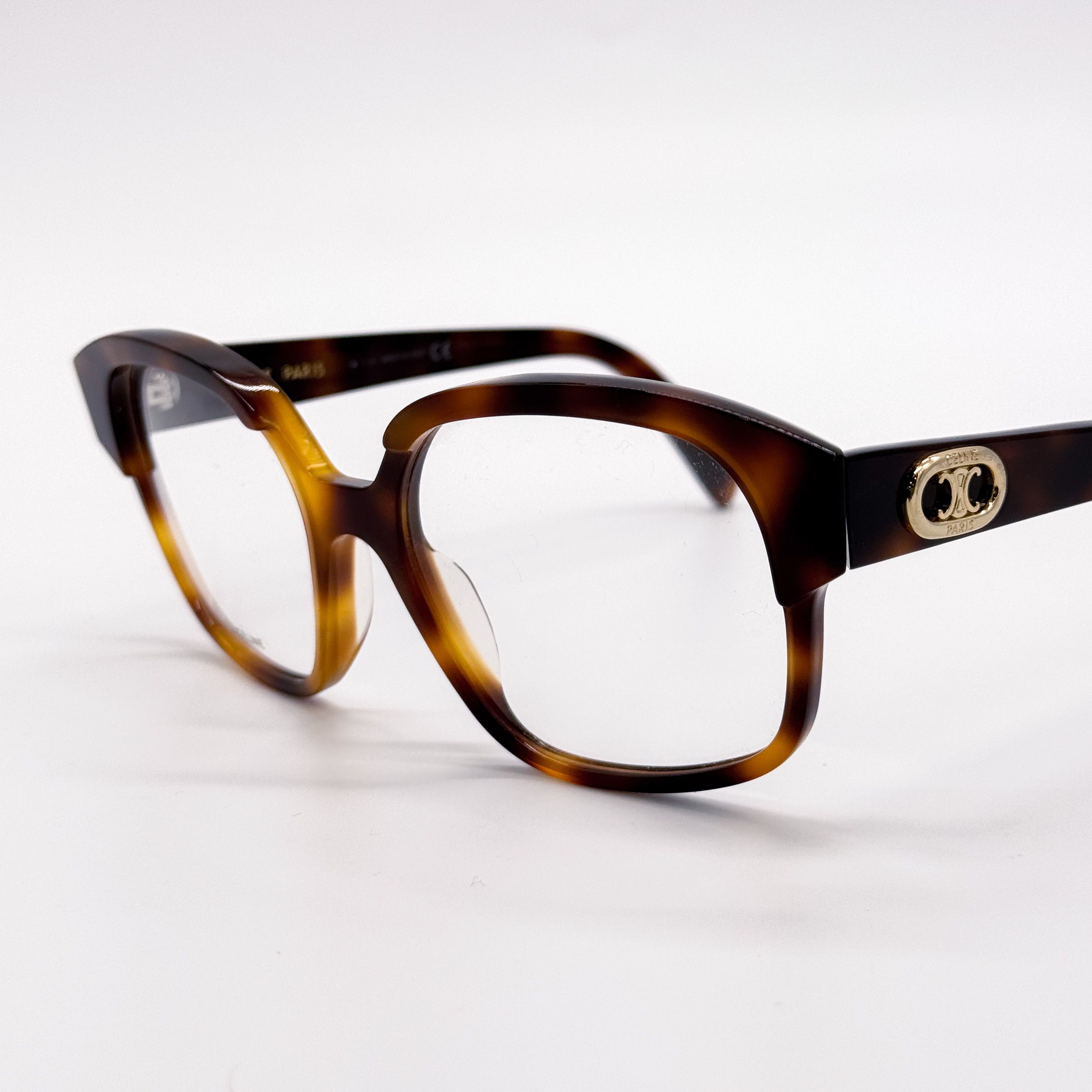 Celine NEW CELINE CL50074I 053 HAVANA WOMEN EYEGLASSES CELINE Size ONE SIZE - 5 Thumbnail