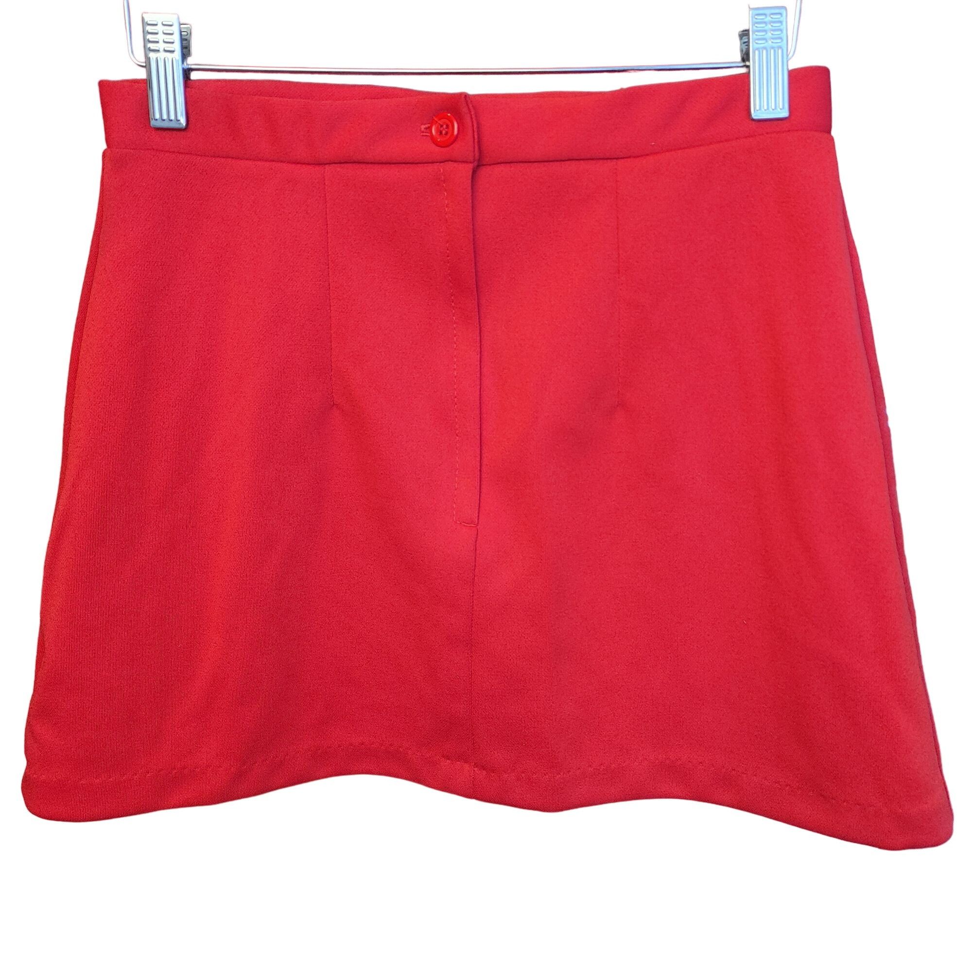 Other Athletix Apparel Women's Red Tennis Mini Skirt Medium Size 27" / US 4 / IT 40 - 1 Thumbnail