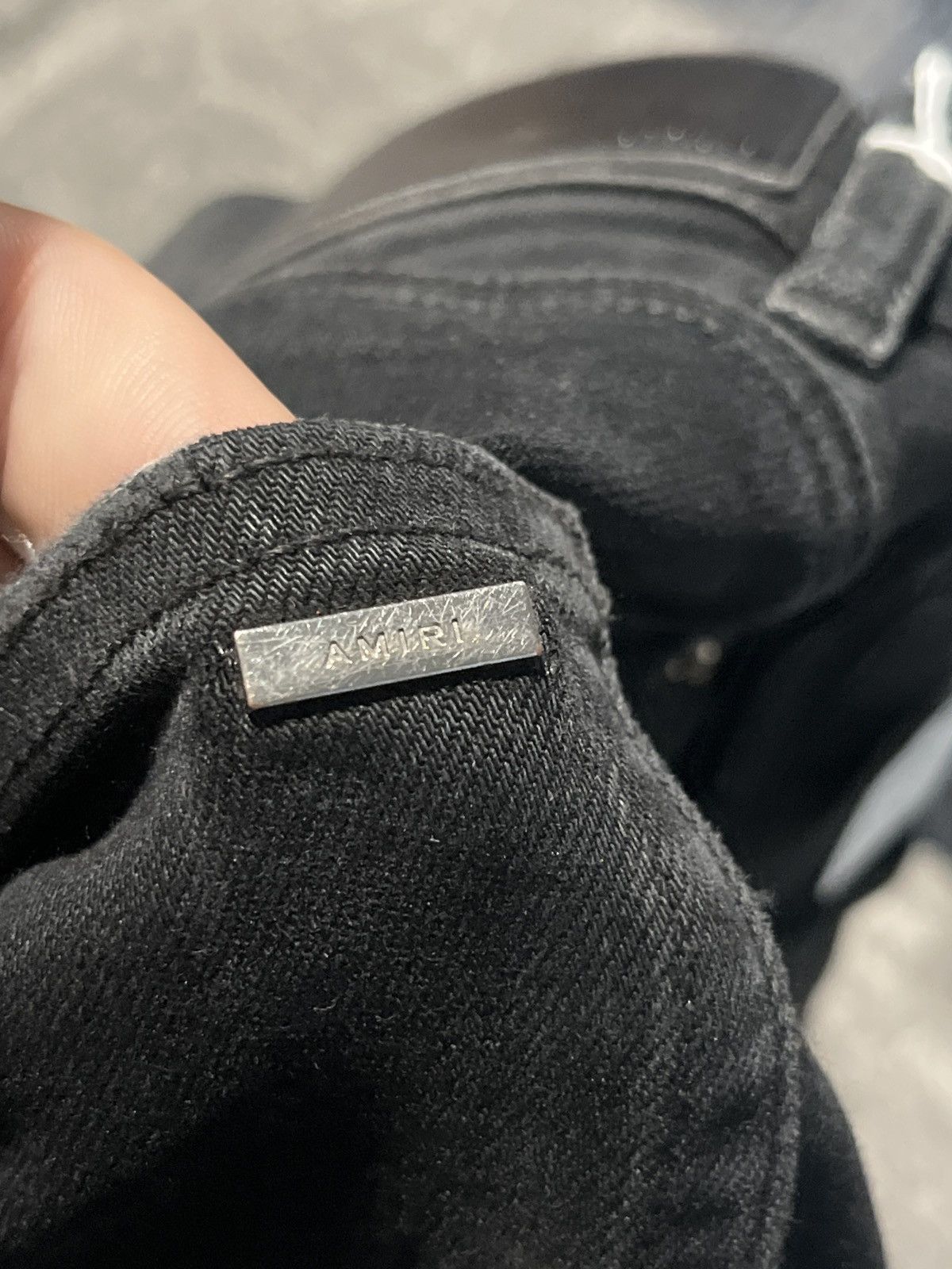 Amiri Black MX1 Skinny Amiri Jeans Size US 36 / EU 52 - 7 Thumbnail