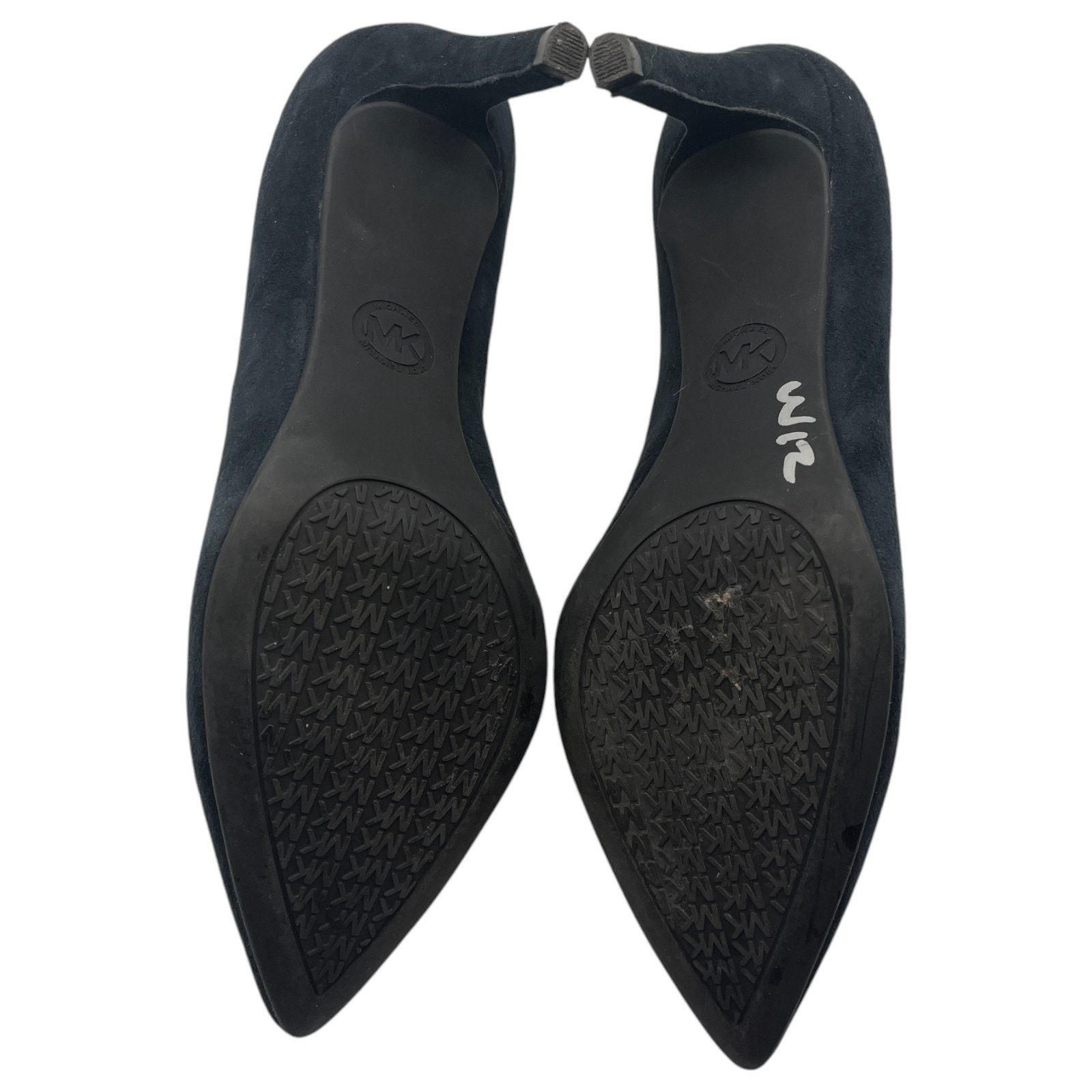 Michael Kors Michael Kors Dorothy Flex Suede Pointed Toe Pumps Navy 6.5M Size US 6.5 / IT 36.5 - 7 Thumbnail
