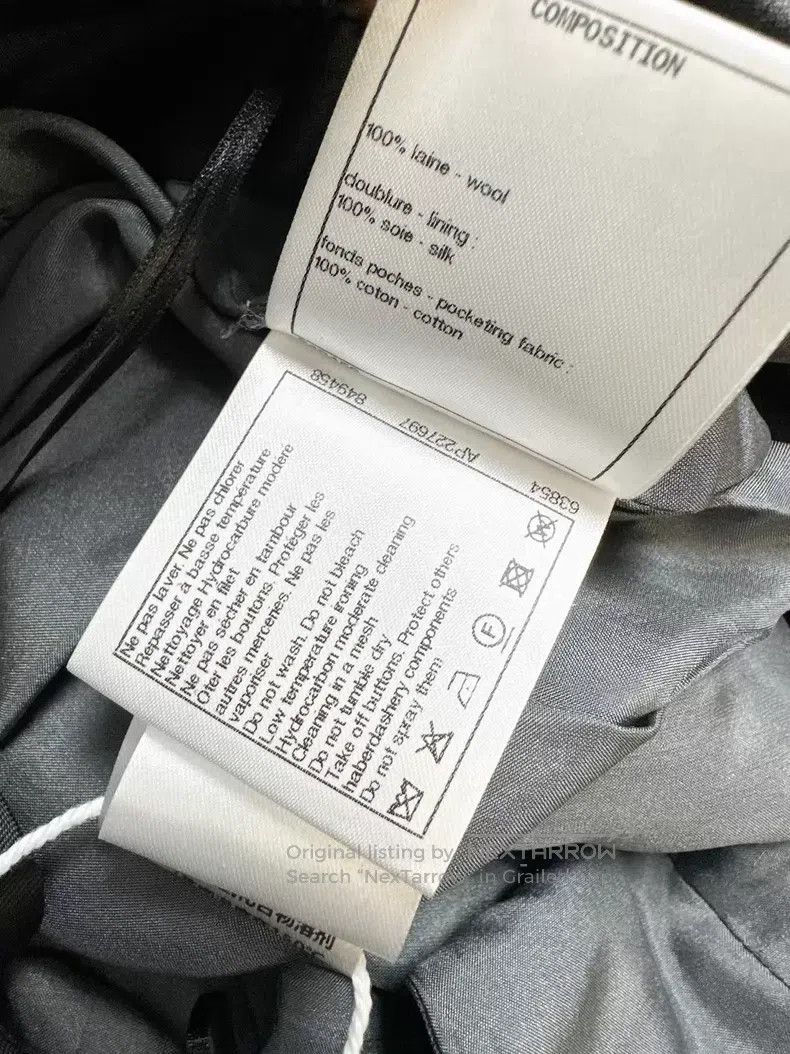 Chanel Chanel 22C early spring gray suit trousers Size 24" / US 00 / IT 34 - 8 Thumbnail