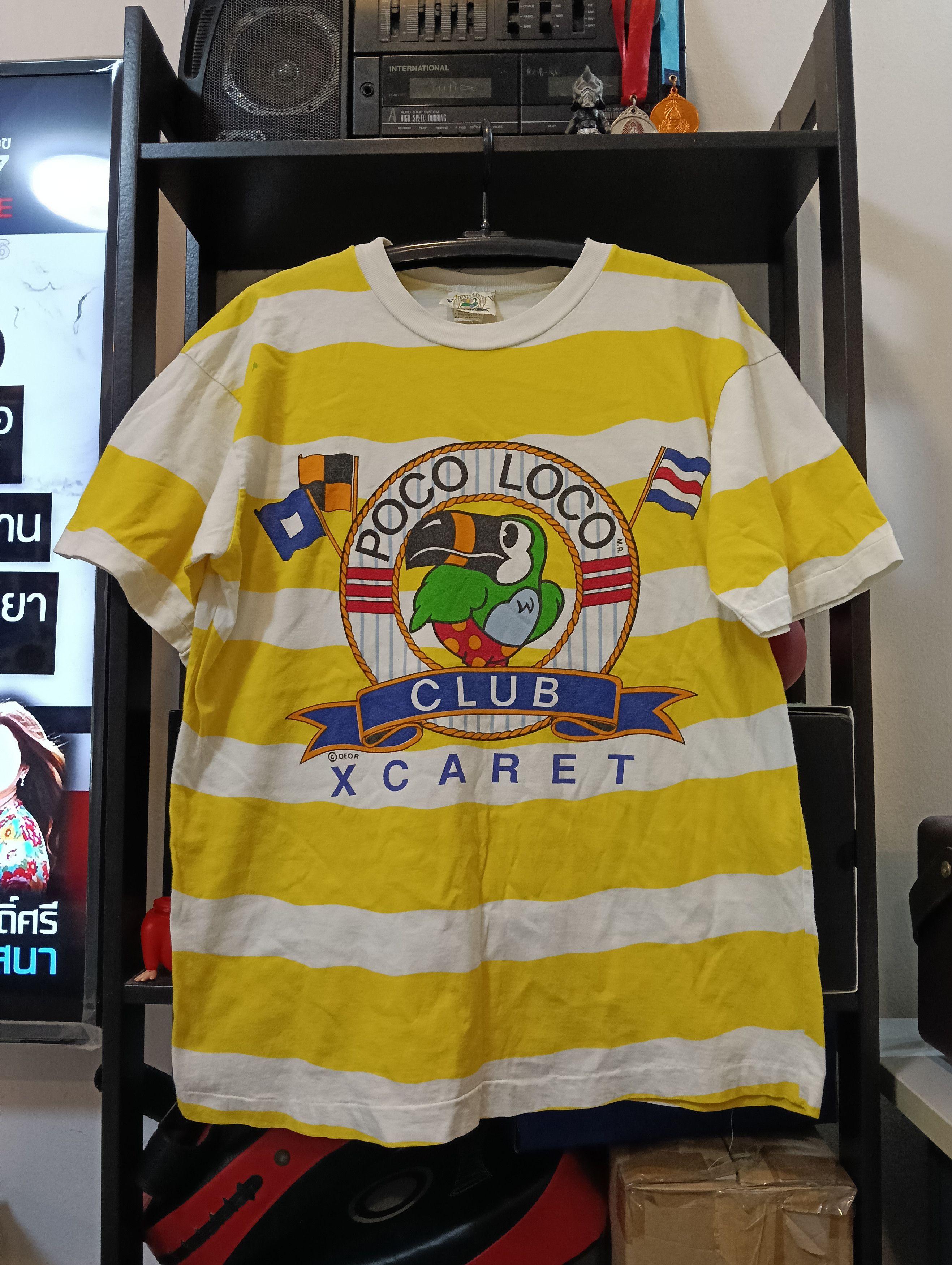 Other Striped Nirvana Kurt Cobain style vintage t shirt size L. Size US L / EU 52-54 / 3 - 1 Thumbnail