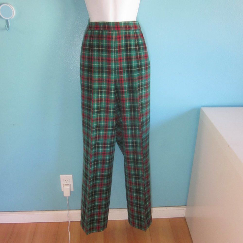 Pendleton Pendleton Vintage Plaid Pants 14 Size 36" / US 14 / IT 50 - 10 Thumbnail