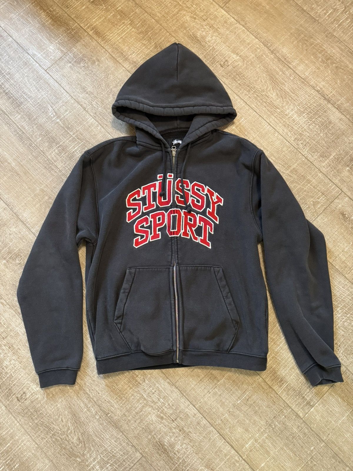 Stussy STUSSY SPORT ZIP HOODIE | Grailed