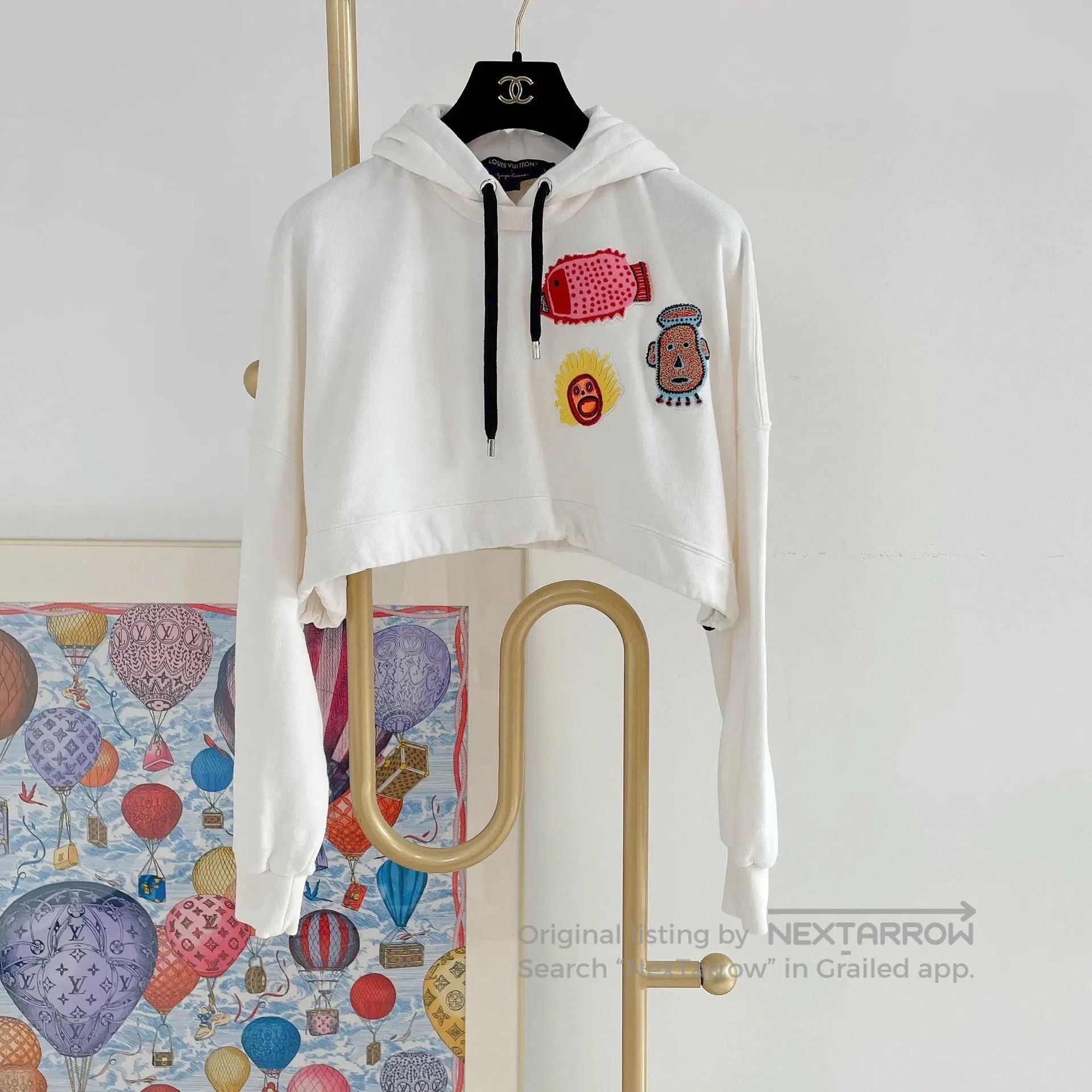 Louis Vuitton Louis Vuitton Collaboration Hoodie XS. Size XS / US 0-2 / IT 36-38 - 1 Thumbnail