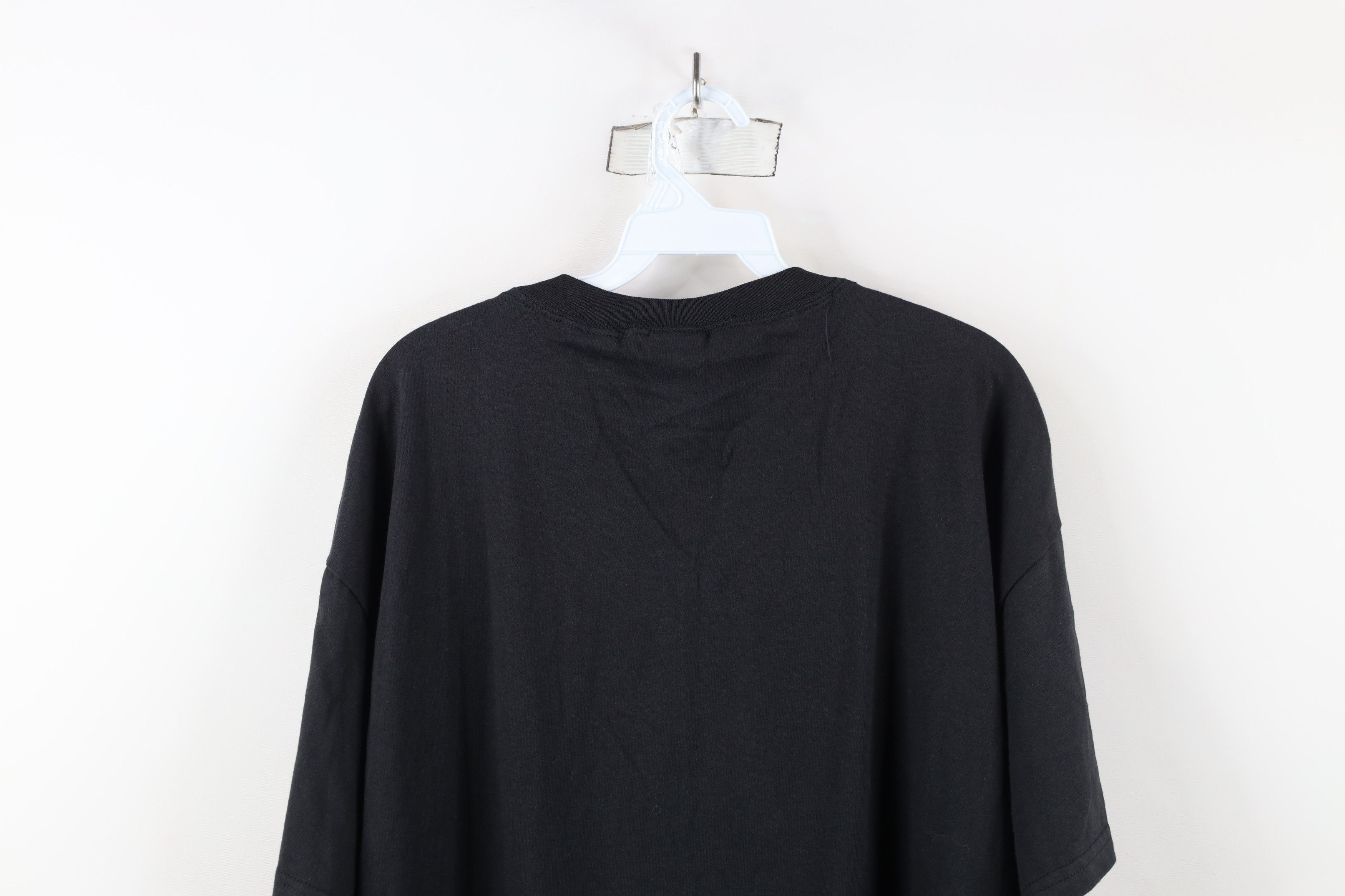 Vintage Vintage 90s Streetwear Short sleeve T-Shirt Black Cotton Size US L / EU 52-54 / 3 - 11 Thumbnail