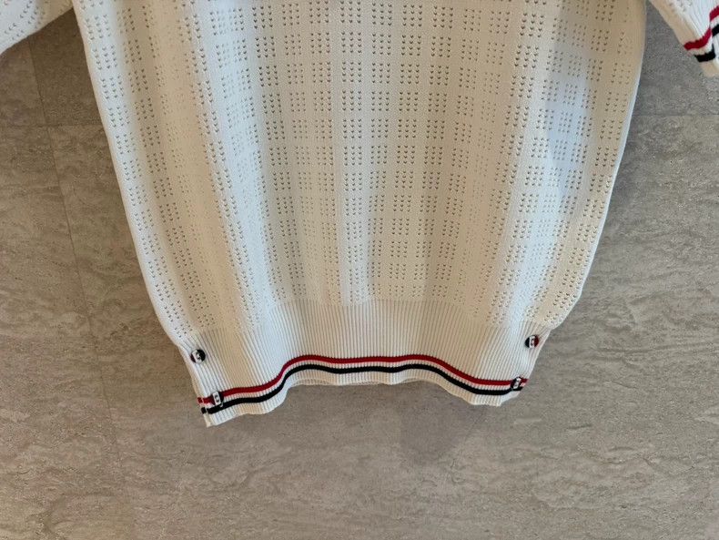 Thom Browne Thom browne Knitted lacing short sleeves 2503-Nextarrow Size S / US 4 / IT 40 - 4 Thumbnail