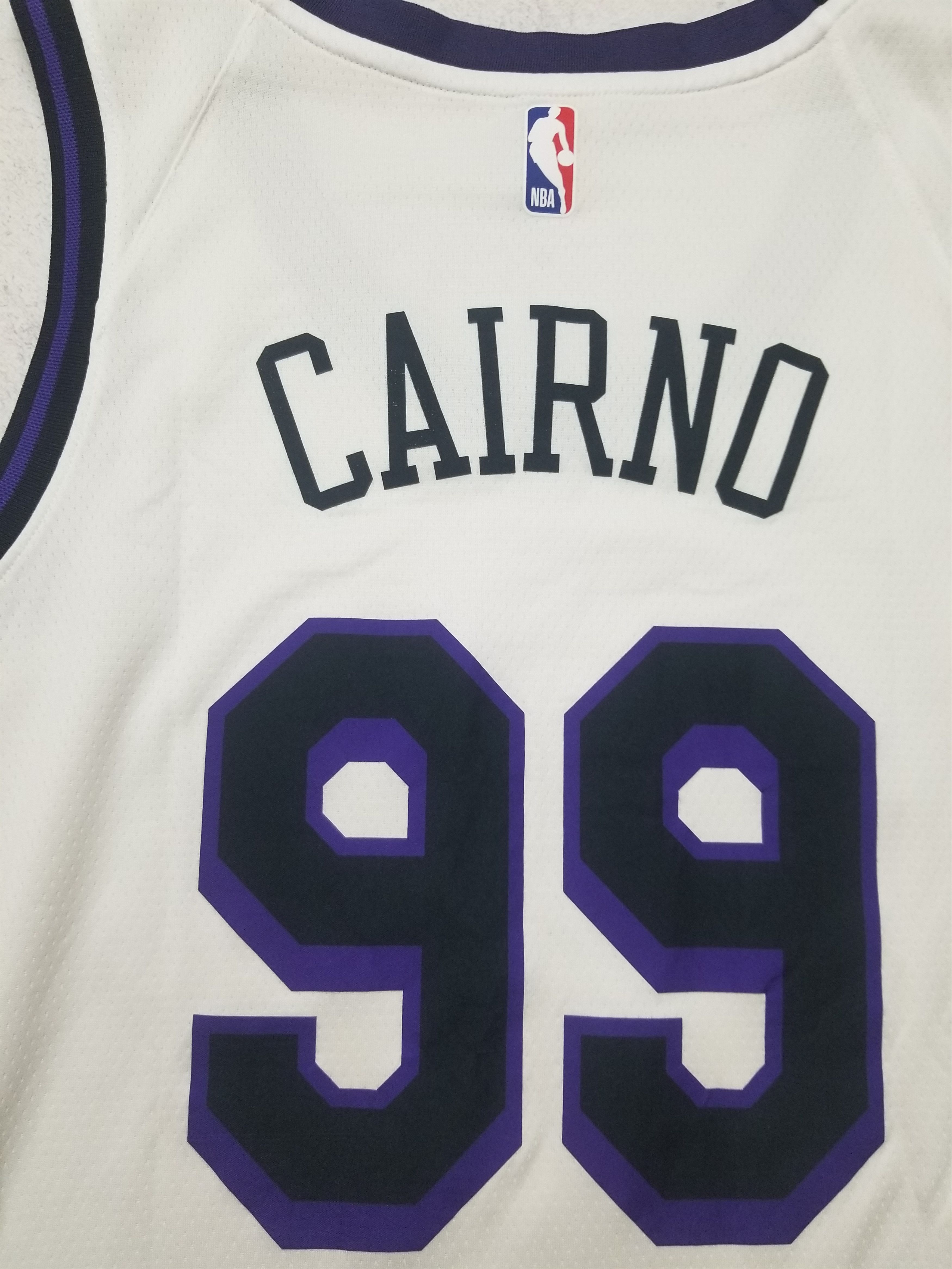 Nike Nike Los Angeles Lakers #99 Cairno NBA City Edition Jersey Size US XL / EU 56 / 4 - 5 Thumbnail