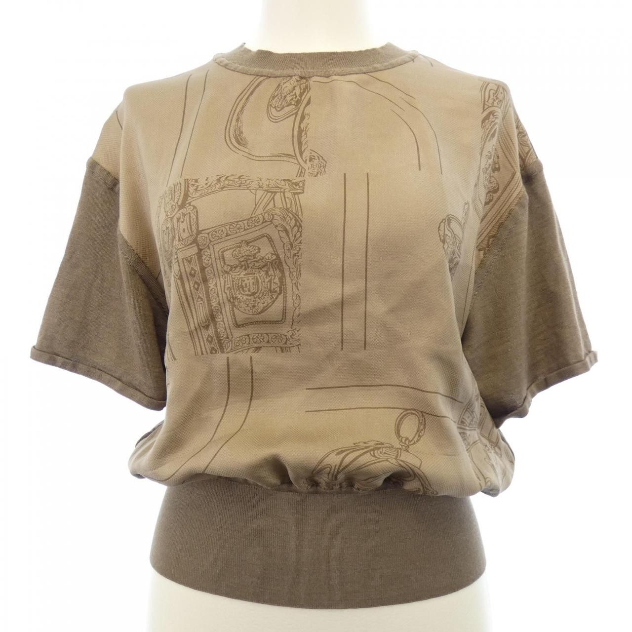 Hermes Hermes Hermes EN DESORDRE FINESSE Wool Top Textile Tops DUTY FREE for USA Size ONE SIZE - 1 Thumbnail