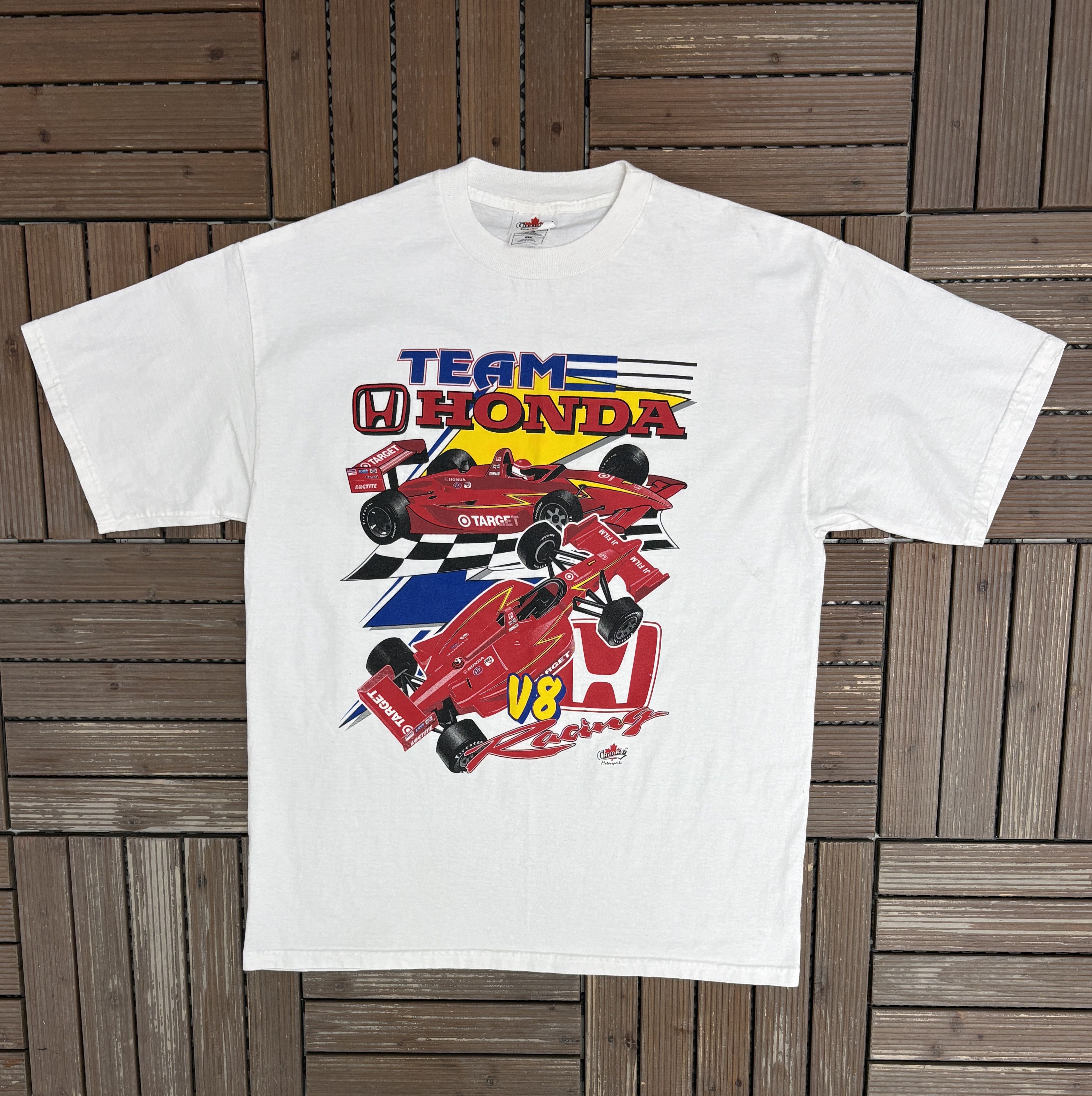 Vintage Team Honda Racing Vintage Racing T-Shirt Tee Size US XL / EU 56 / 4 - 1 Thumbnail