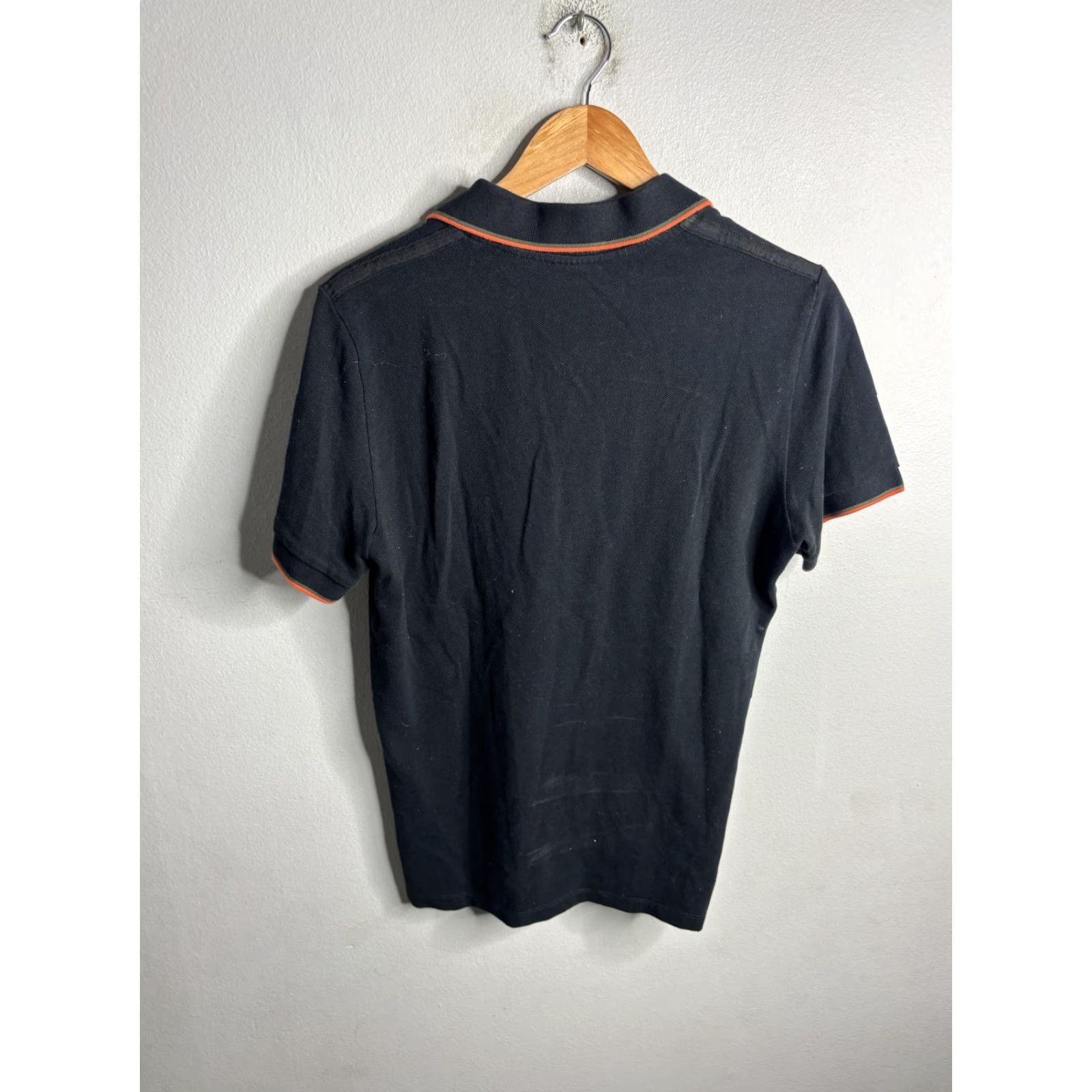 Armani Exchange Armani Exchange Polo Shirt Mens Small Black Logo Tipped Collar Pique Casual Size US S / EU 44-46 / 1 - 5 Thumbnail
