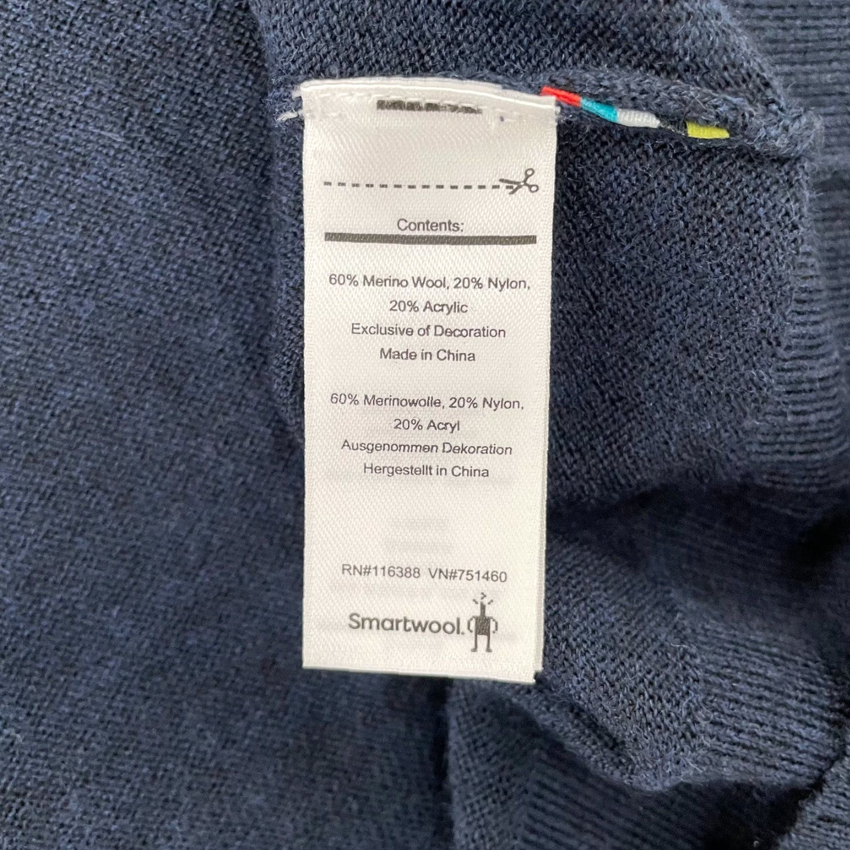 Smartwool SmartWool Sweater Adult XL Blue Kiva Ridge Half Zip Merino Wool Blend Pullover Size US XL / EU 56 / 4 - 7 Thumbnail