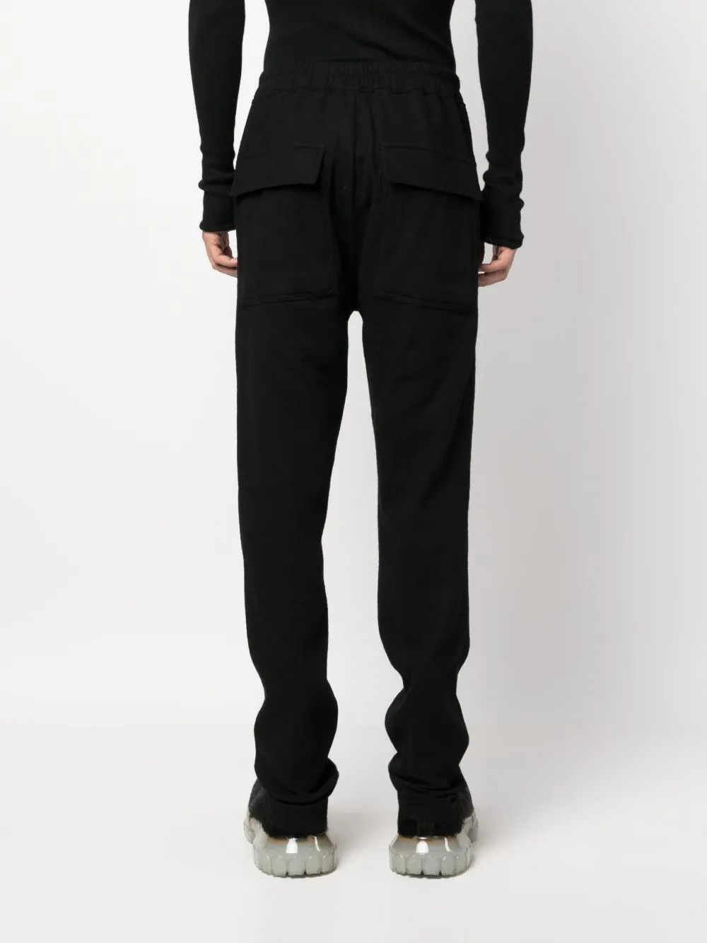 Rick Owens o1mle0226 Track Pants in Black Size US 32 / EU 48 - 4 Thumbnail