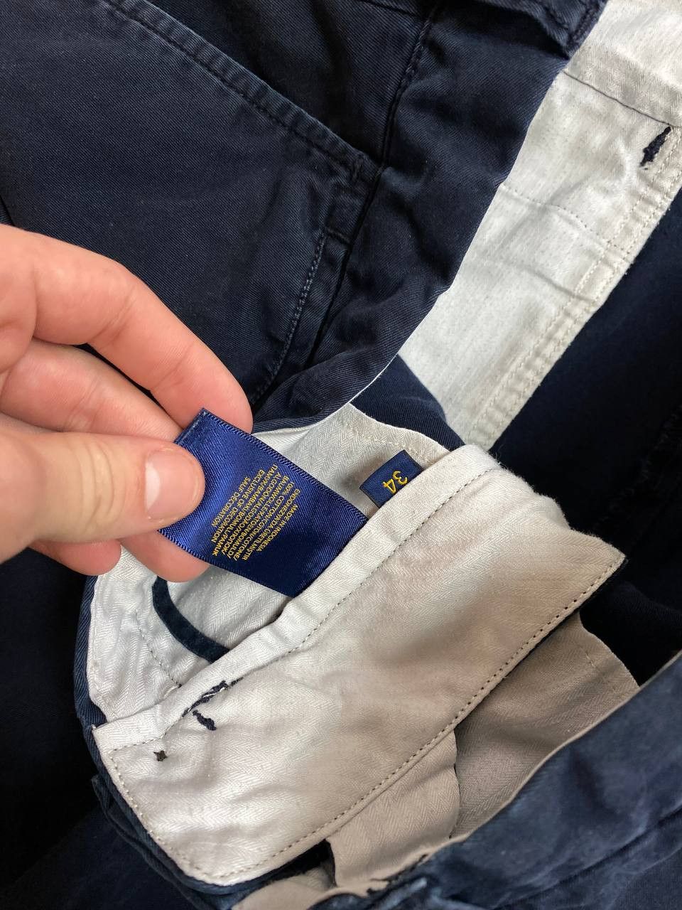 Polo Ralph Lauren denim blue shorts Polo Ralph Lauren Vintage size 34 Y2K Size US 34 / EU 50 - 3 Thumbnail