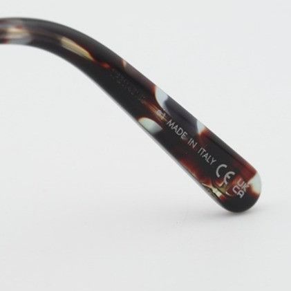 Dior DIOR MINI CD O S2F 2800 Eyeglasses Havana 53mm Square Frame Size ONE SIZE - 3 Thumbnail