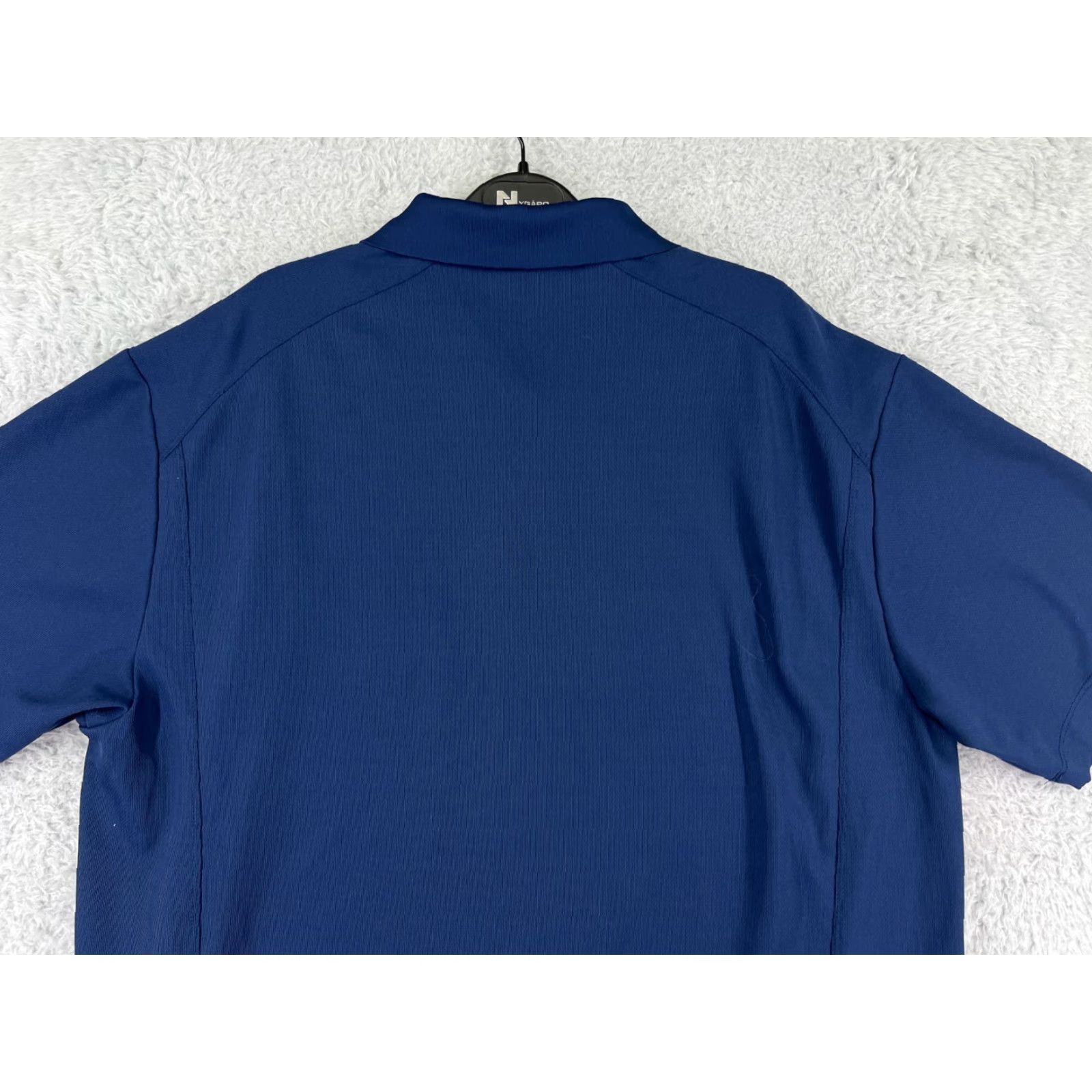 Nike Nike Polo Shirt Mens XL Blue Golf Polo Nike Dri-Fit Golf Shirt Slim 100% Polyester Light Weight Casual Sports Shirt Mens XL Blue Nike Size US XL / EU 56 / 4 - 7 Thumbnail