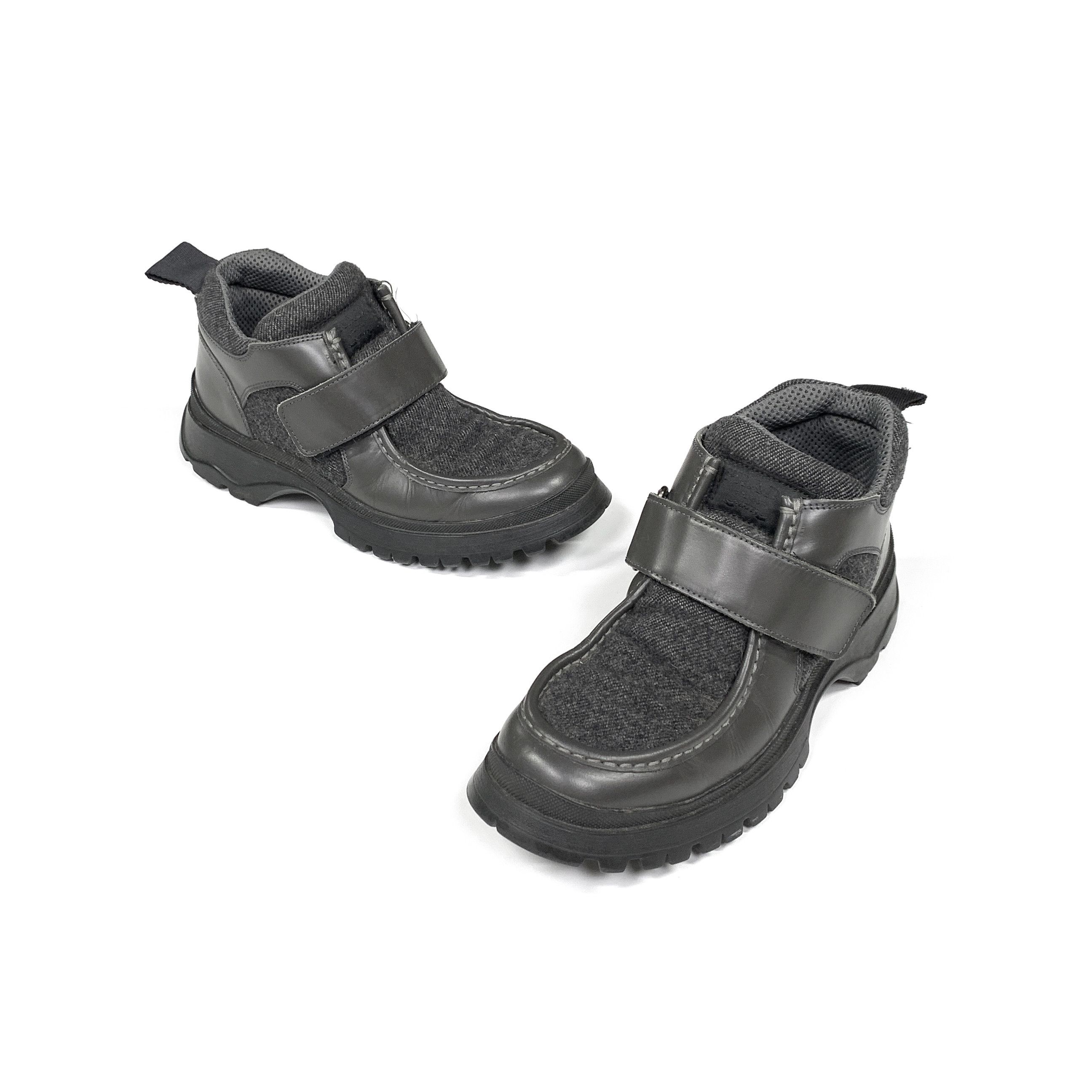 Prada Vtg Velcro Strap Trekking Boots Size US 9 / IT 39 - 6 Thumbnail