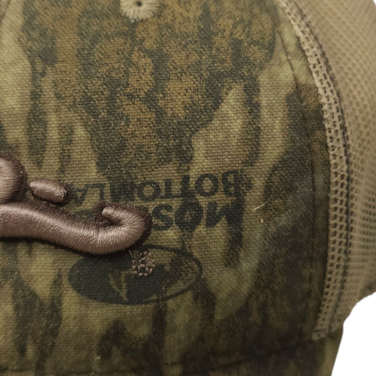 Drake Drake Camo Mossy Oak Bottomland Strapback Cap 3D Embroidered Size ONE SIZE - 9 Thumbnail