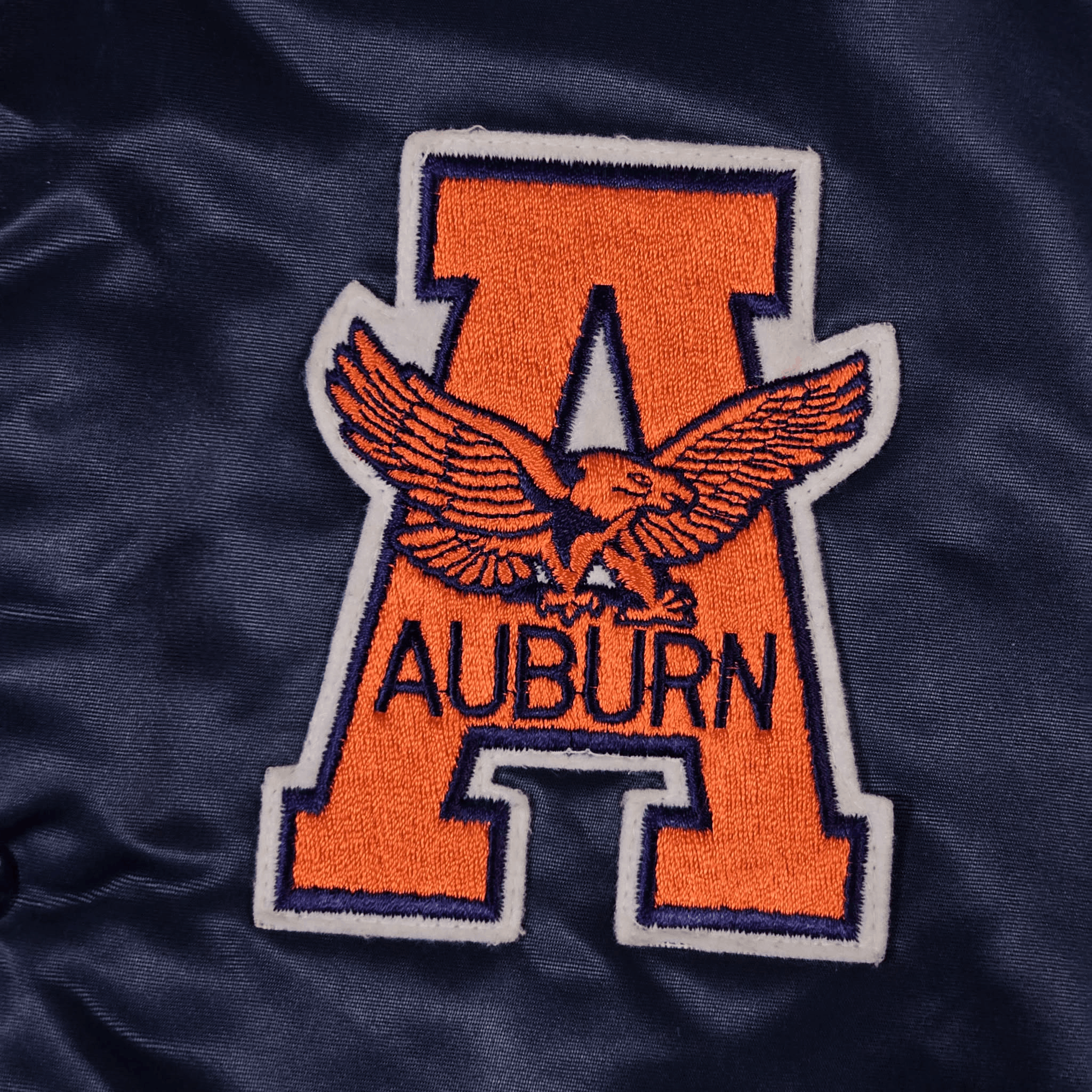Chalk Line Auburn Tigers Vintage 80s Chalk Line Satin Bomber Jacket Size US L / EU 52-54 / 3 - 4 Thumbnail