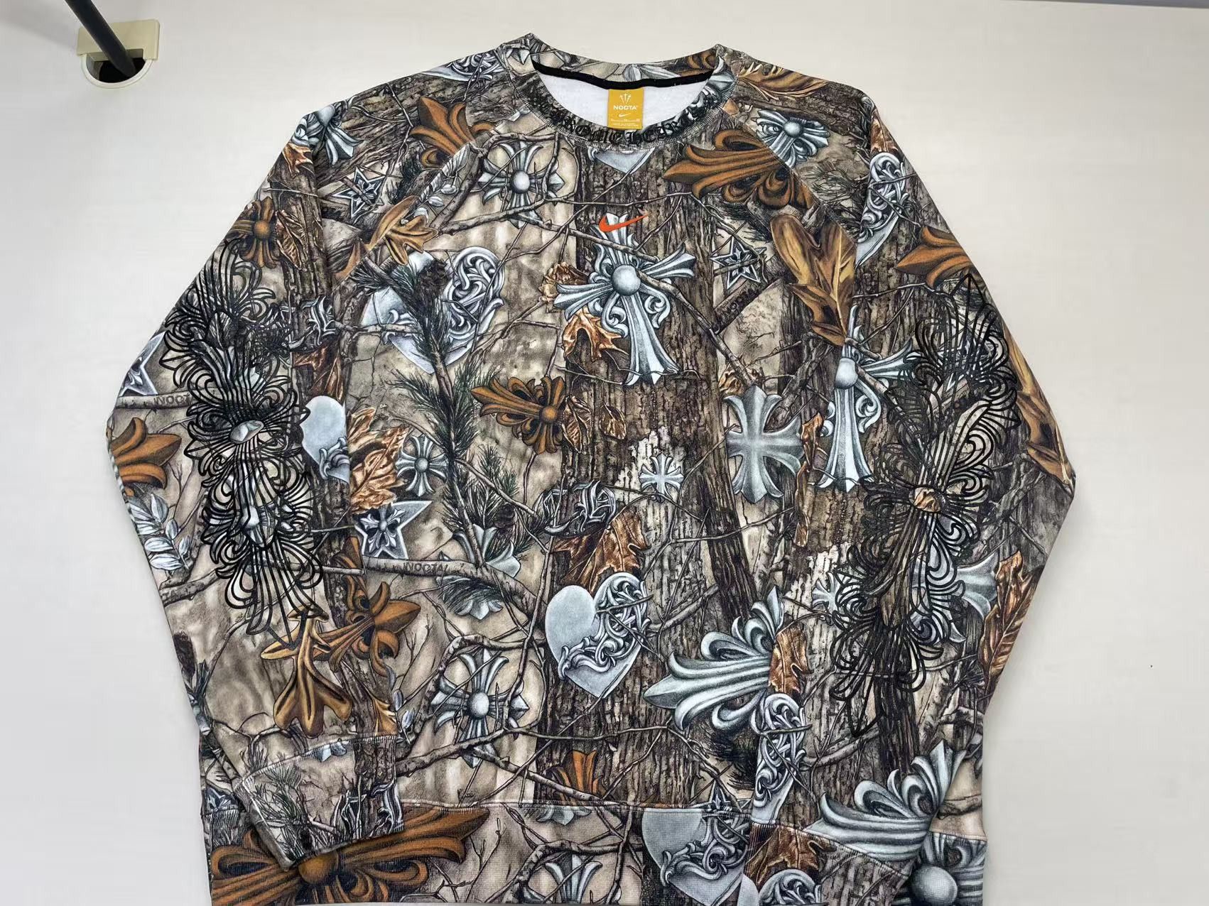 Chrome Hearts Chrome Hearts Nike Drake Nocta Crewneck Sweatshirt Size US XL / EU 56 / 4 - 4 Thumbnail