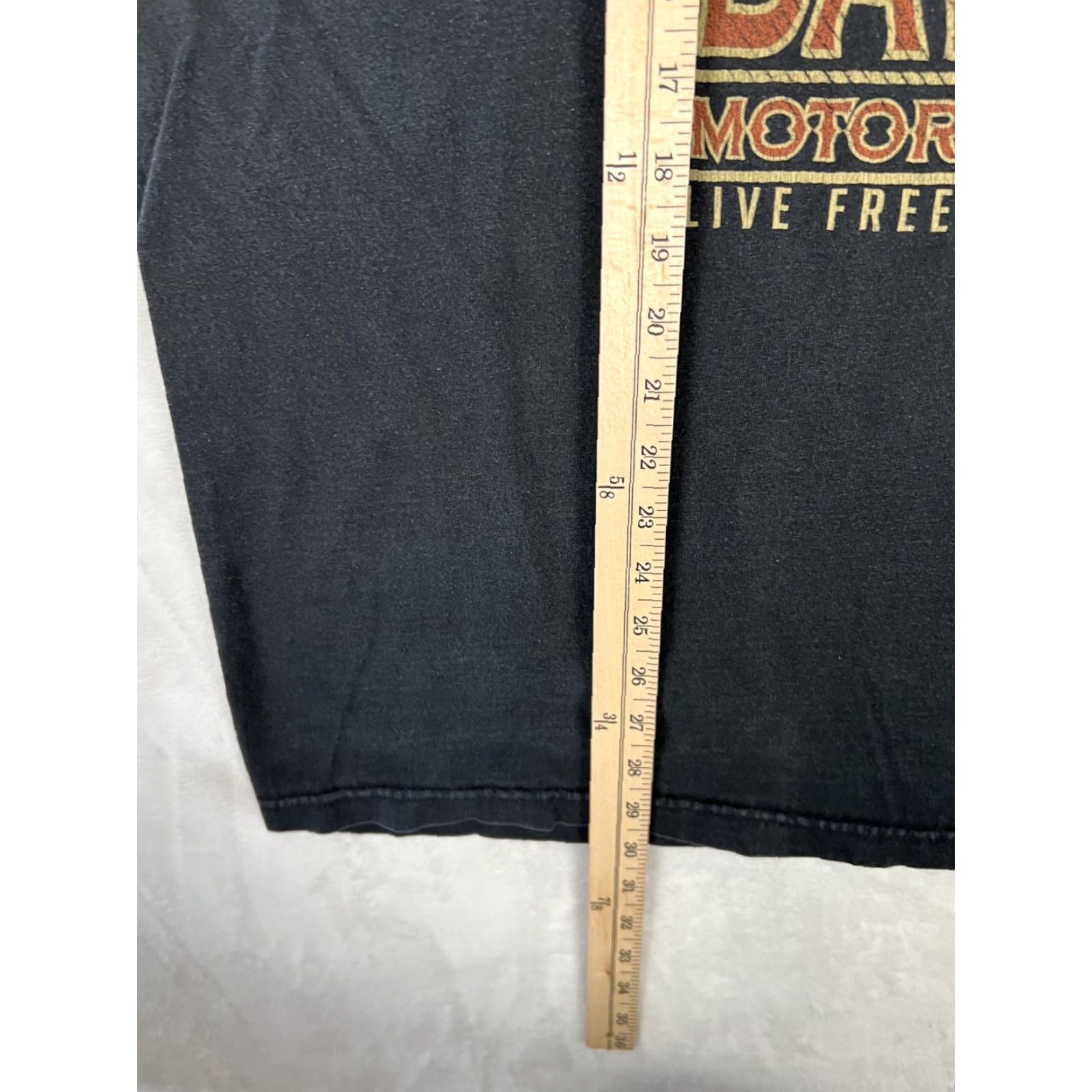 Harley Davidson VINTAGE Harley-Davidson T-Shirt 2XL Black Cotton Crew Neck Short Sleeve Men California 90s Biker Motorcycle Skull Logo Classic Size US XXL / EU 58 / 5 - 3 Thumbnail