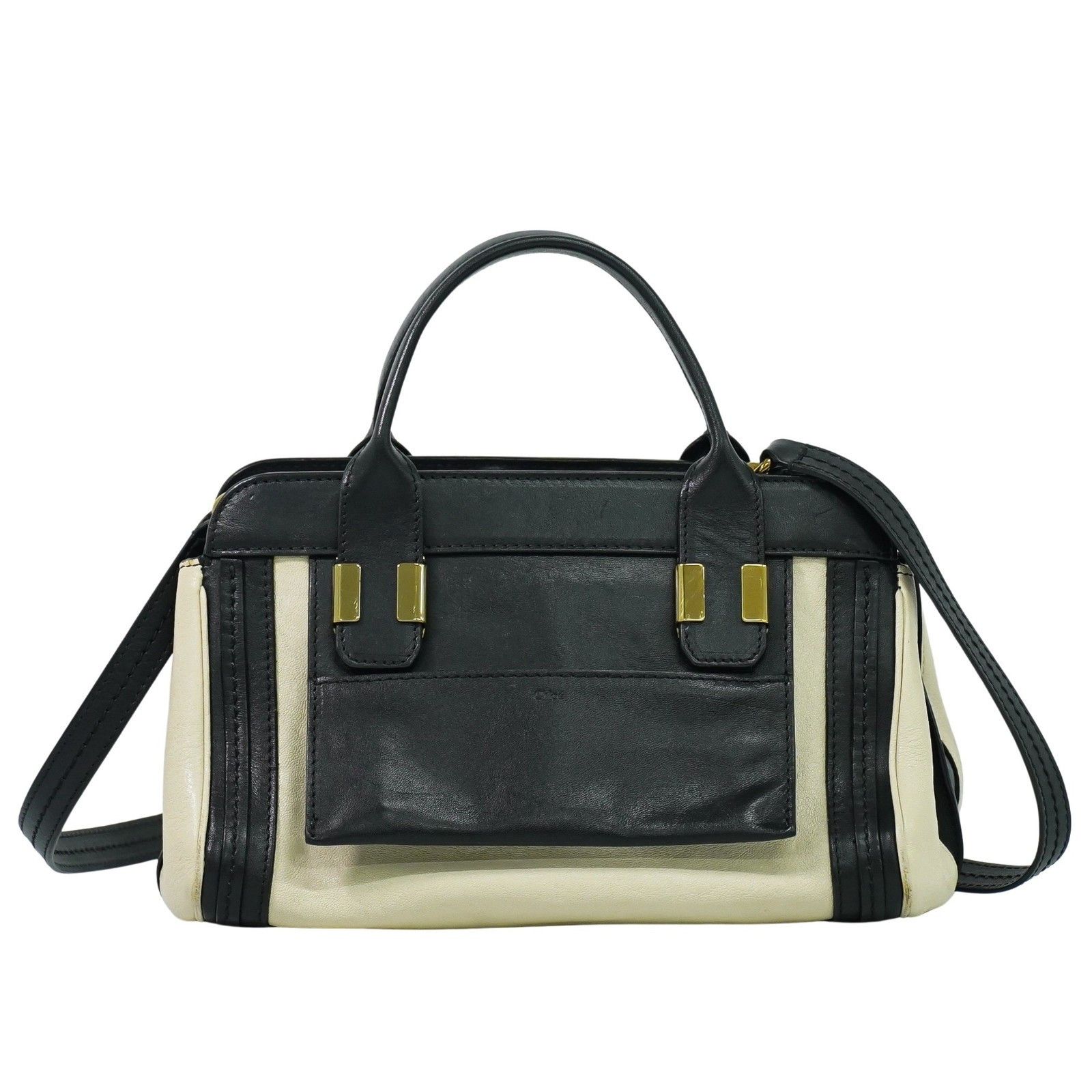 Chloe Chloe Alice Satchel Leather Size ONE SIZE - 1 Thumbnail