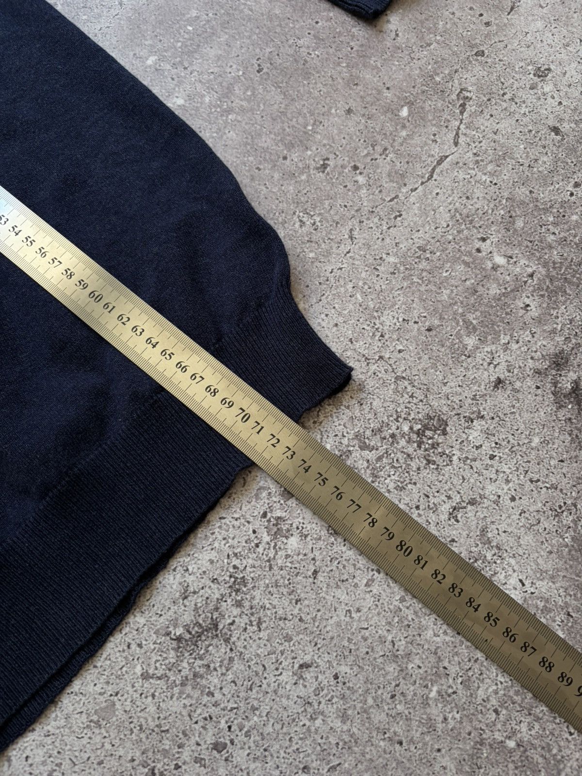 Brunello Cucinelli Brunello Cucinelli Dark Blue Sweater Size L Size US L / EU 52-54 / 3 - 11 Thumbnail