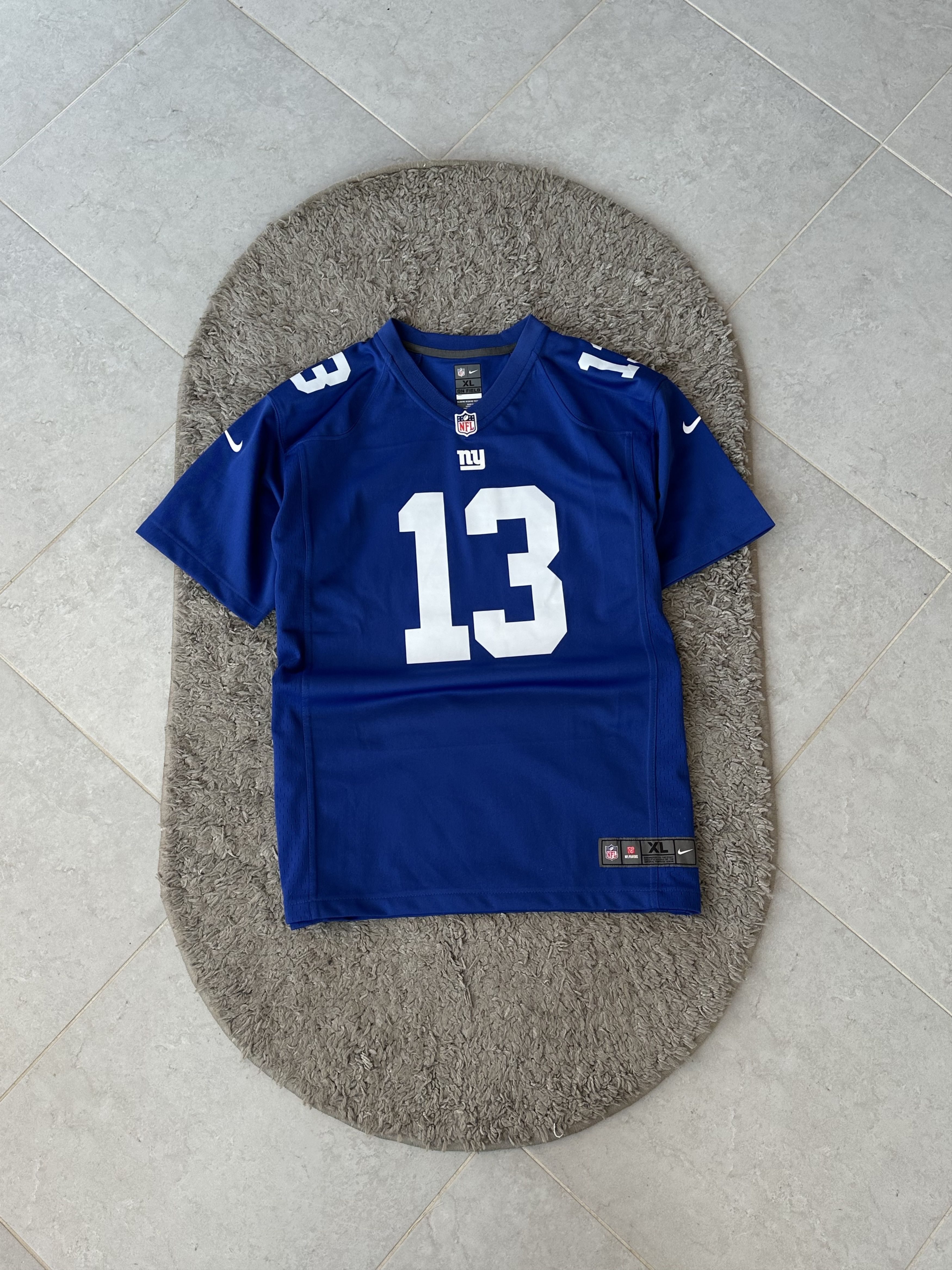 Nike VGC NFL Nike On Field NY Size XL V-Neck - Color Blue Size US XL / EU 56 / 4 - 1 Thumbnail