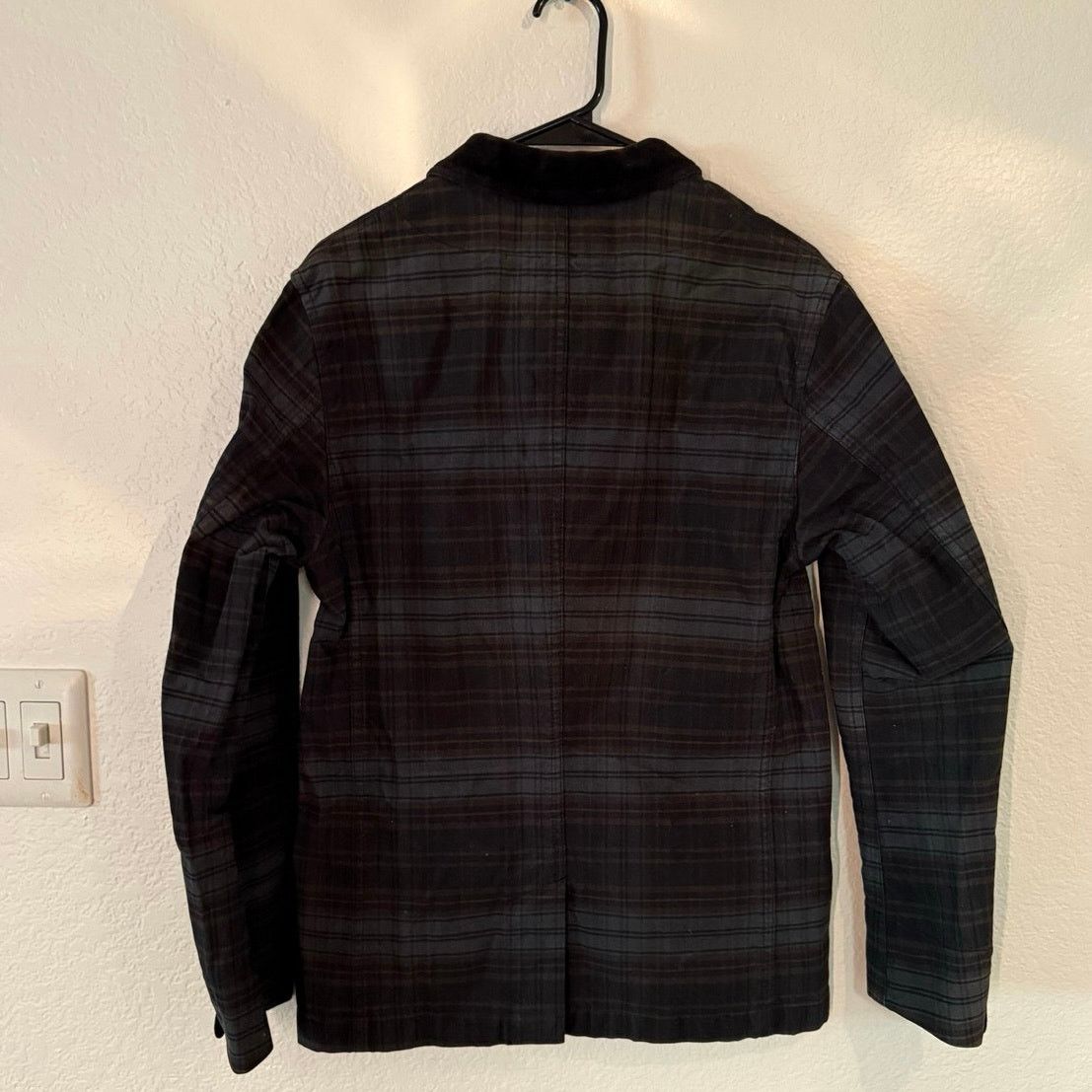 Final Home Final Home Archive Cotton Velvet Collar Plaid Jacket S Size US S / EU 44-46 / 1 - 2 Thumbnail
