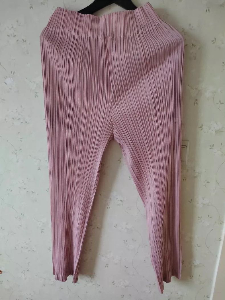 Issey Miyake Issey Miyake size:3 Cherry blossom pink pleated pants Size 42" / US 20 - 1 Thumbnail