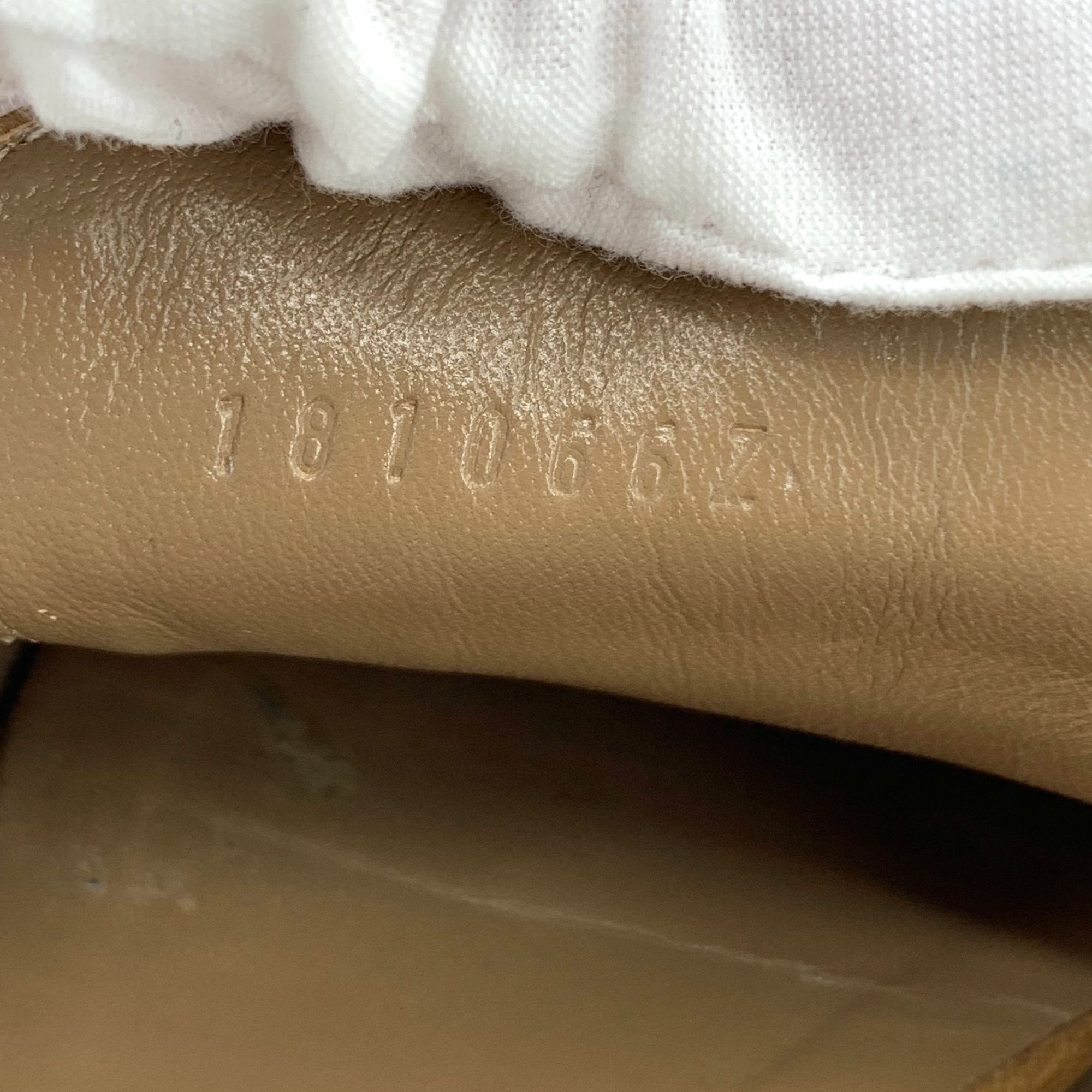 Hermes Hermes Tan Leather Fringe Slip-On Loafers With Silver Hardwa Size US 6.5 / IT 36.5 - 6 Thumbnail
