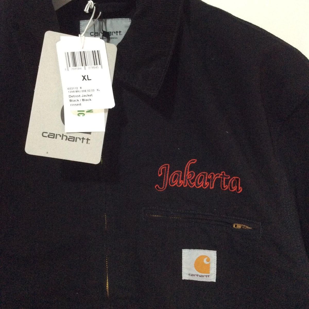 Carhartt Wip Detroit Jacket Carhartt Wip open Store Jakarta XL black new Size US XL / EU 56 / 4 - 3 Thumbnail